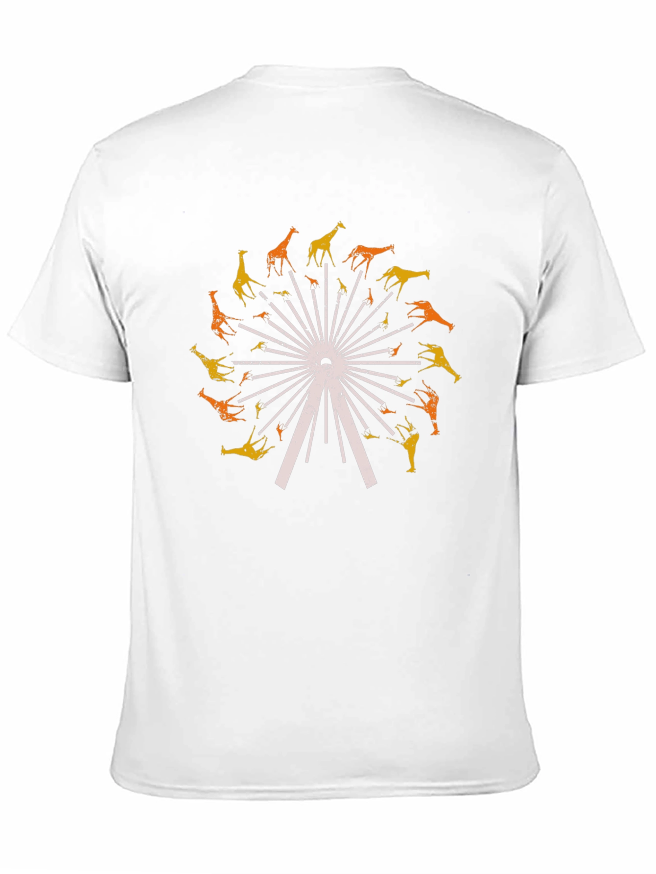 Giraffe Ferris Wheel Graphic Tee