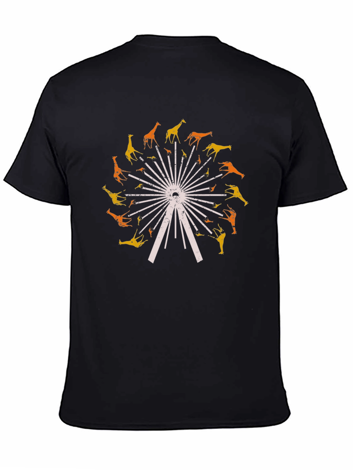 Giraffe Ferris Wheel Graphic Tee