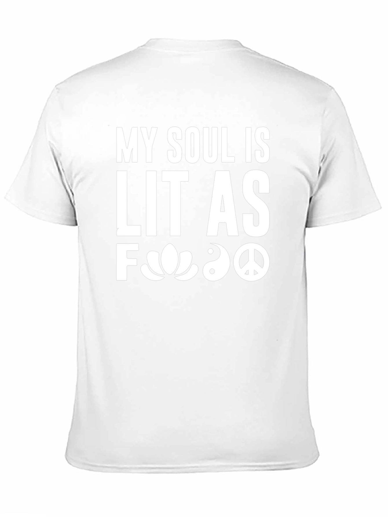 My Soul Is Lit T-Shirt Black Unisex