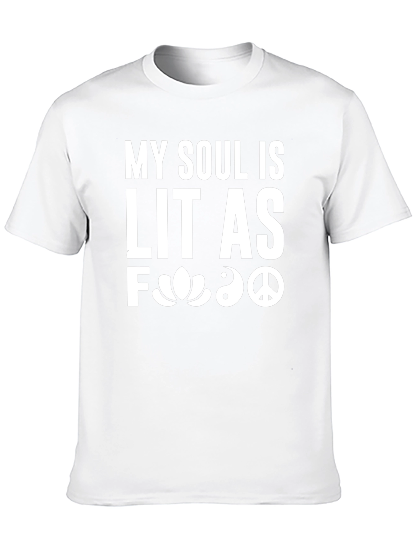 My Soul Is Lit T-Shirt Black Unisex