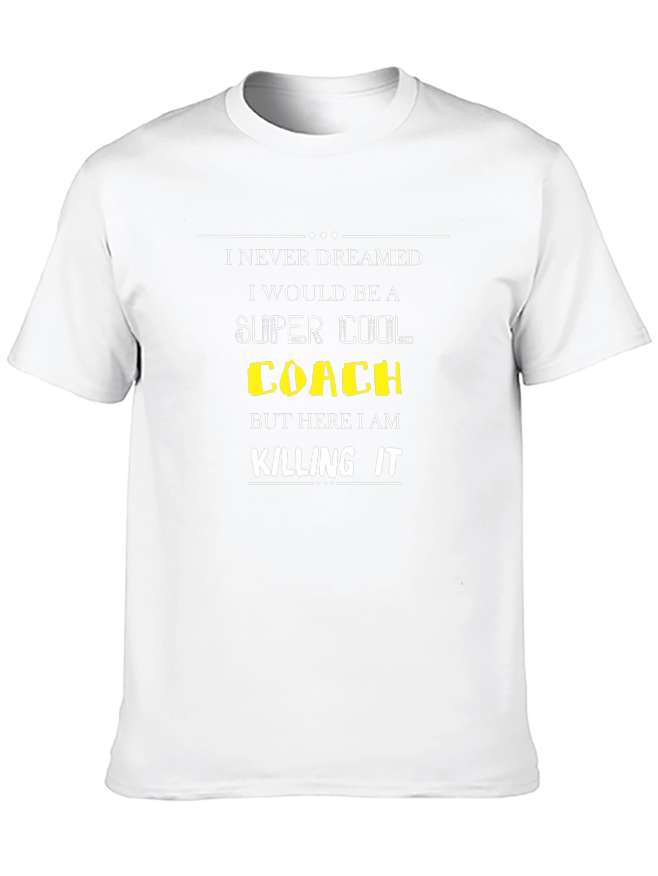 Super Cool Coach Graphic T-Shirt