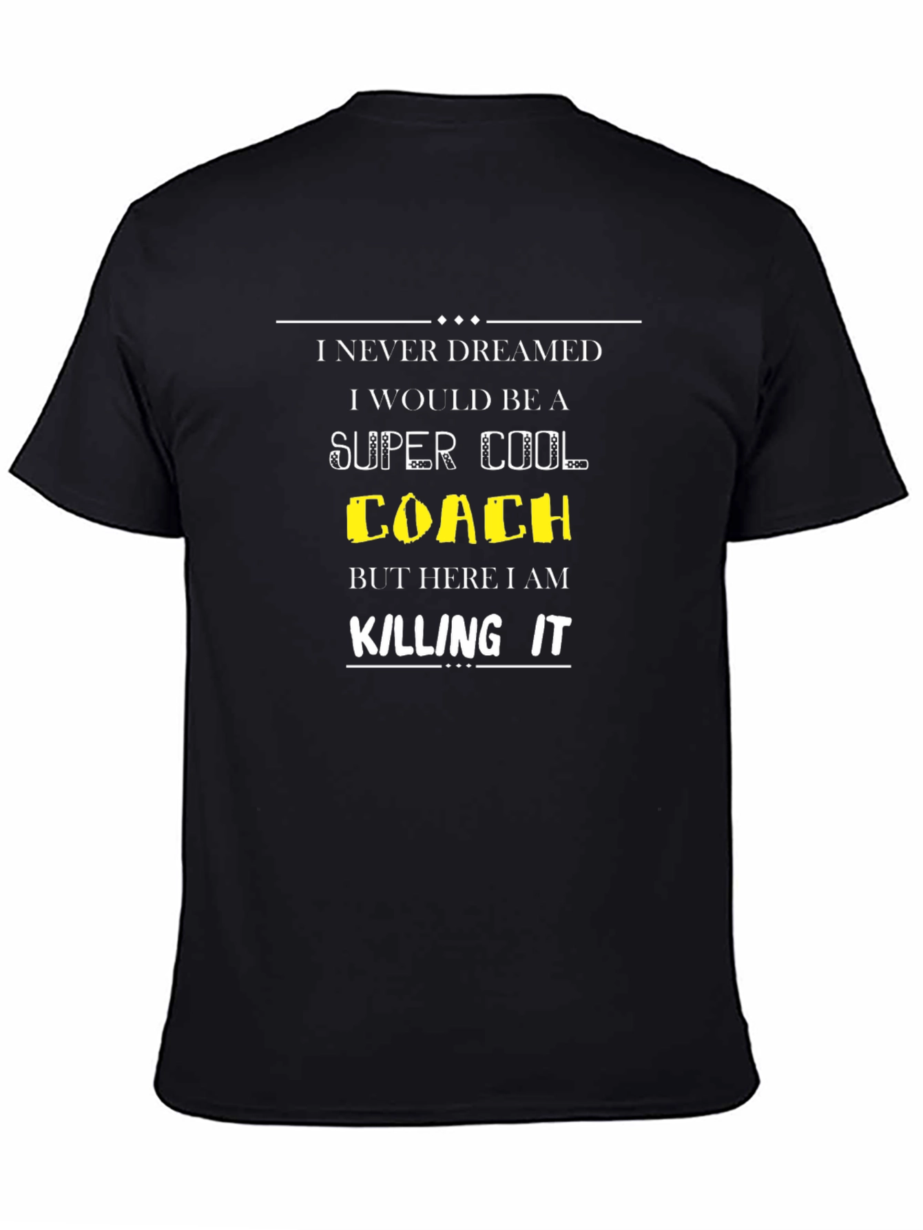 Super Cool Coach Graphic T-Shirt