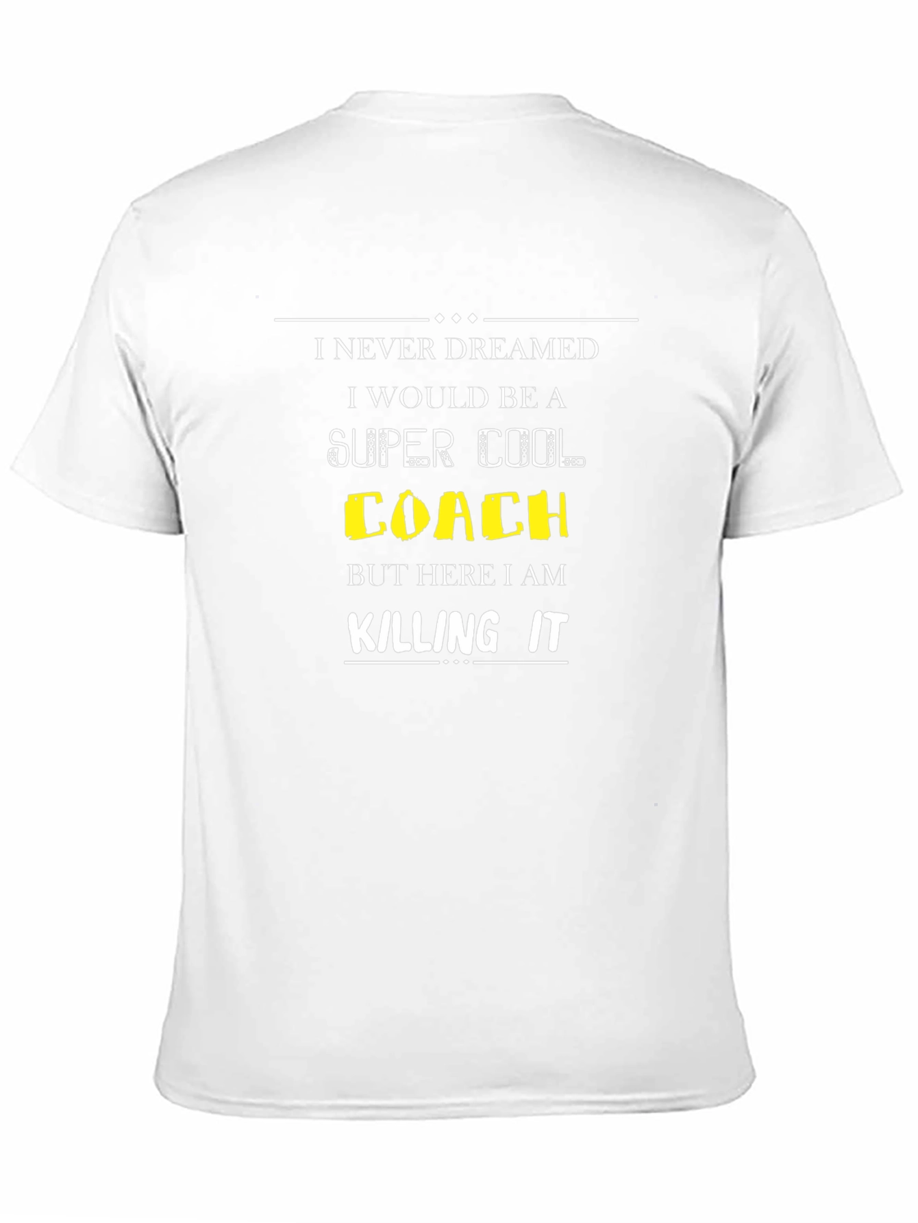 Super Cool Coach Graphic T-Shirt