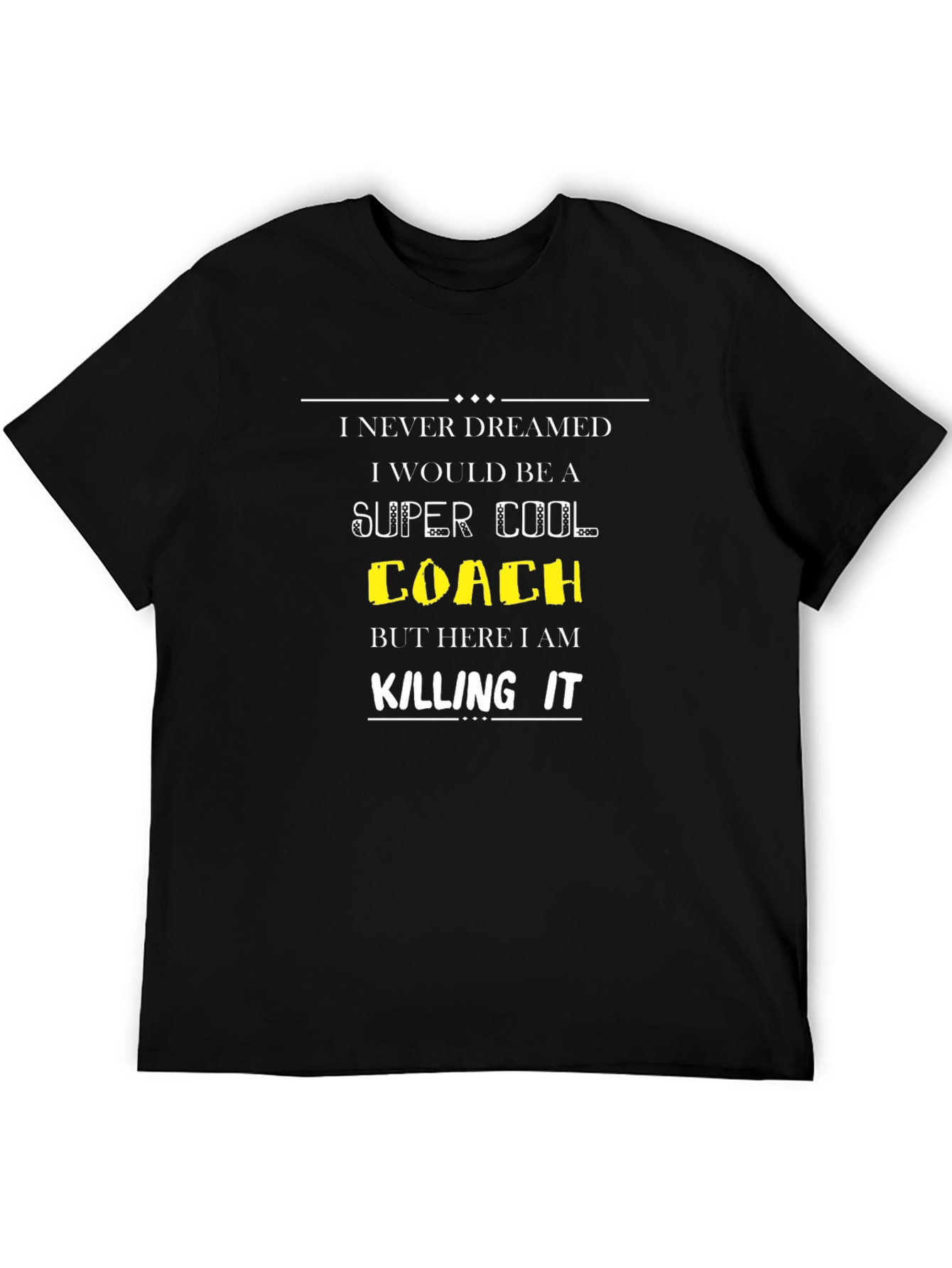 Super Cool Coach Graphic T-Shirt
