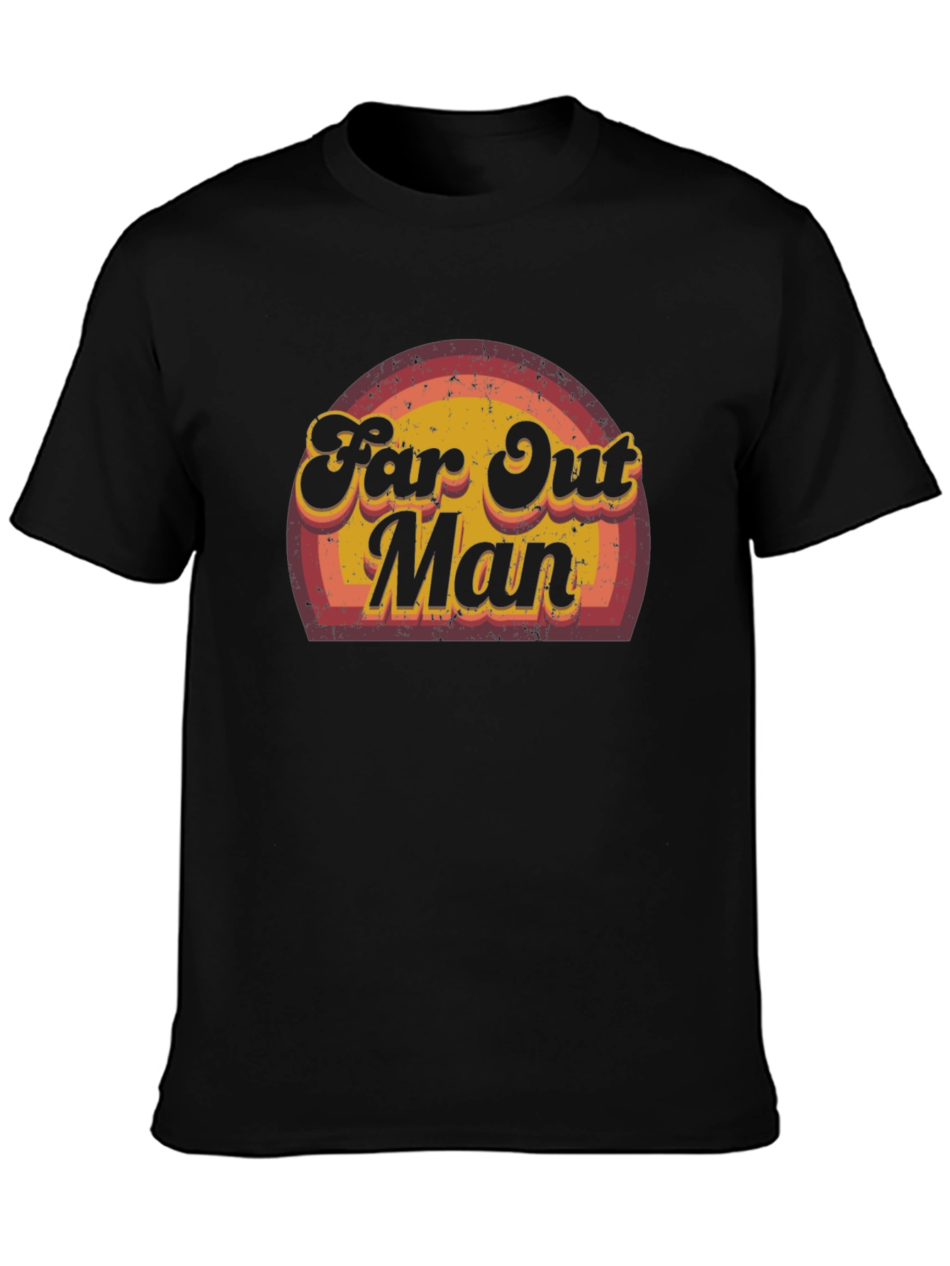 Far Out Man Retro Graphic Tee