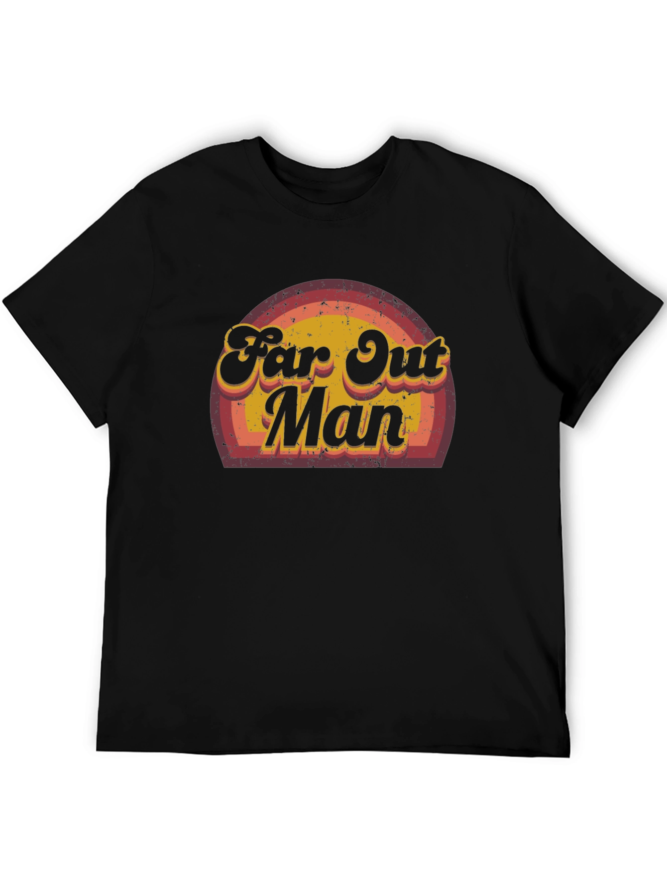 Far Out Man Retro Graphic Tee
