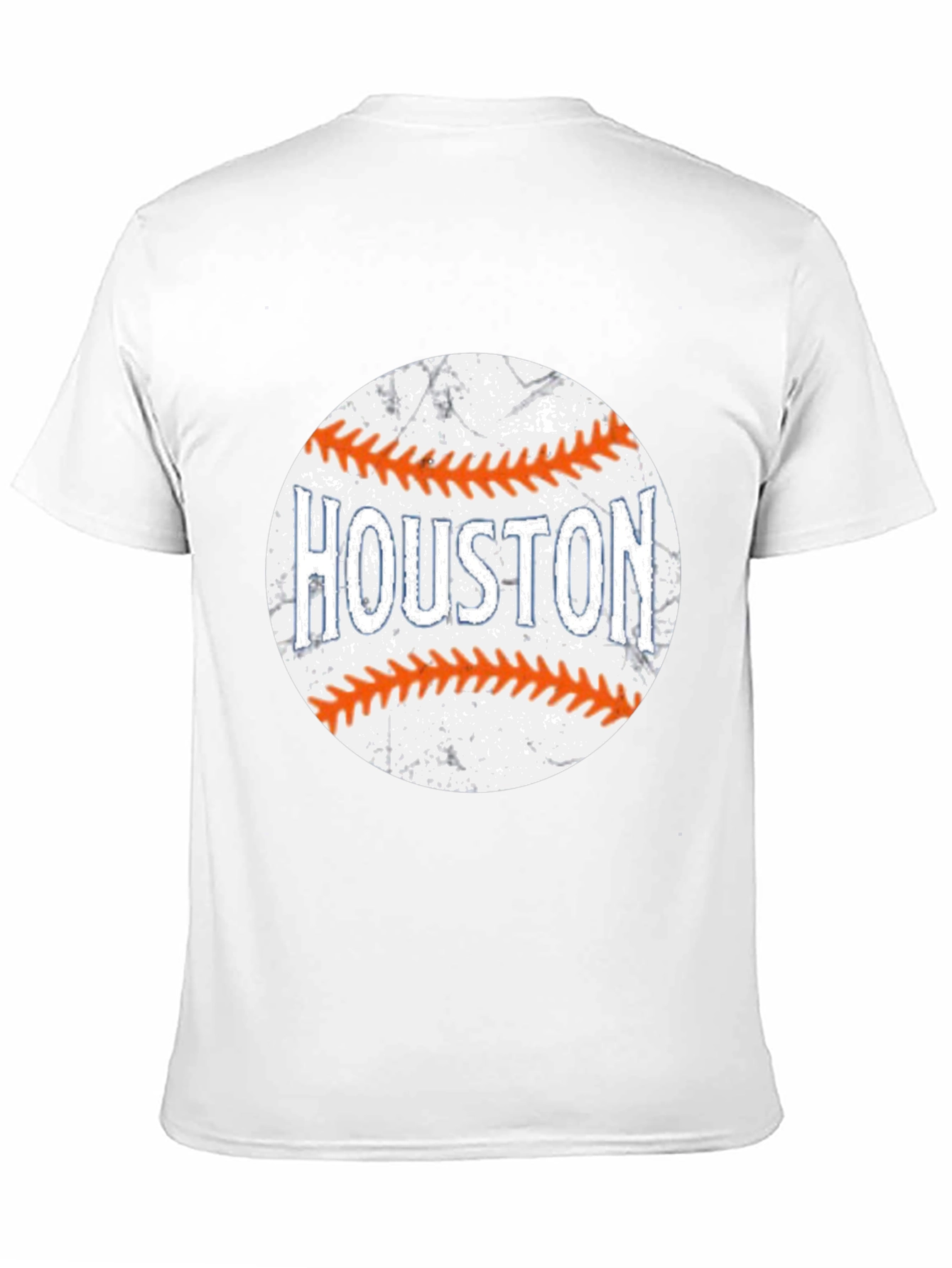 Houston Baseball T-Shirt - Black Graphic Tee