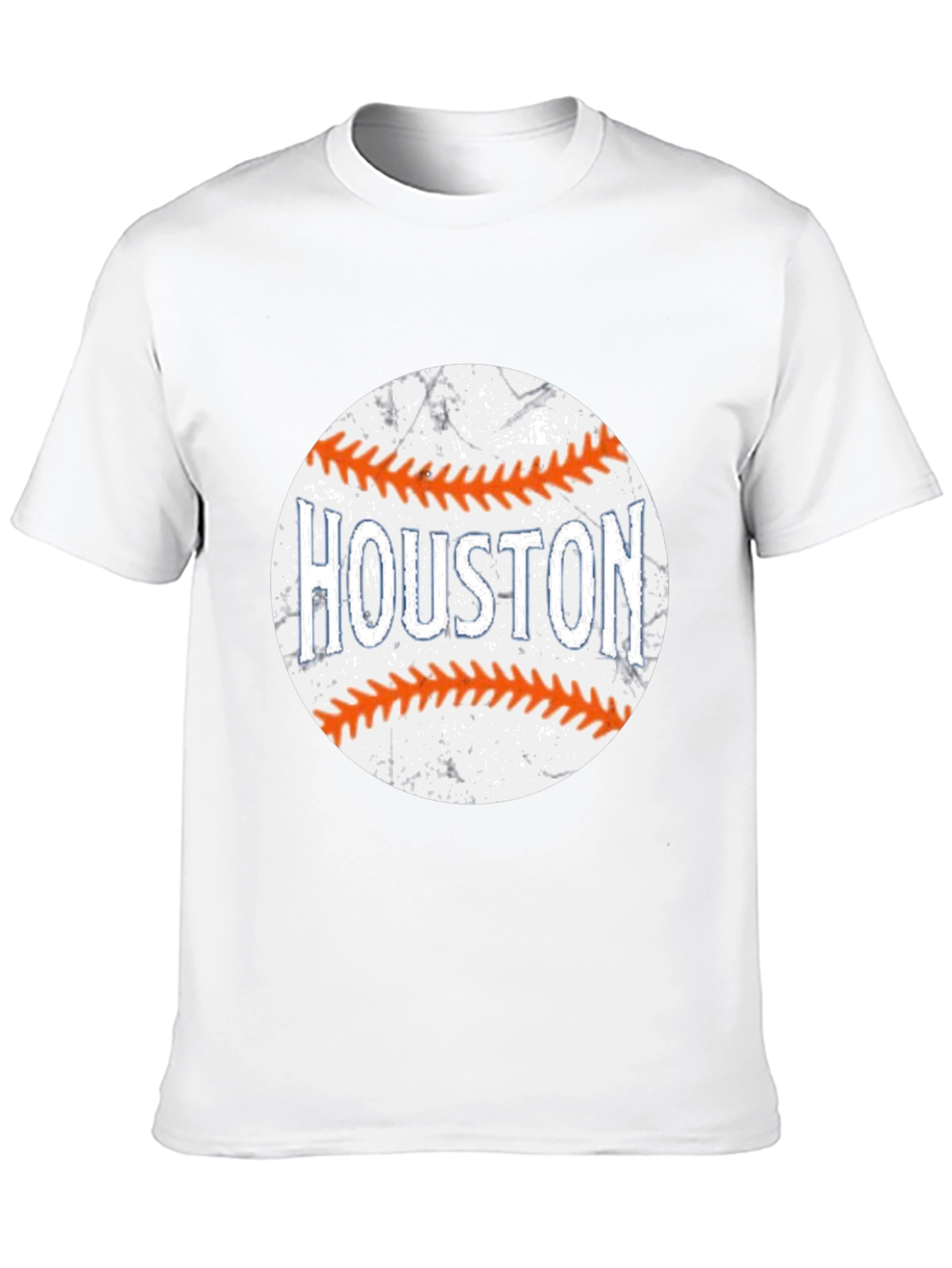 Houston Baseball T-Shirt - Black Graphic Tee