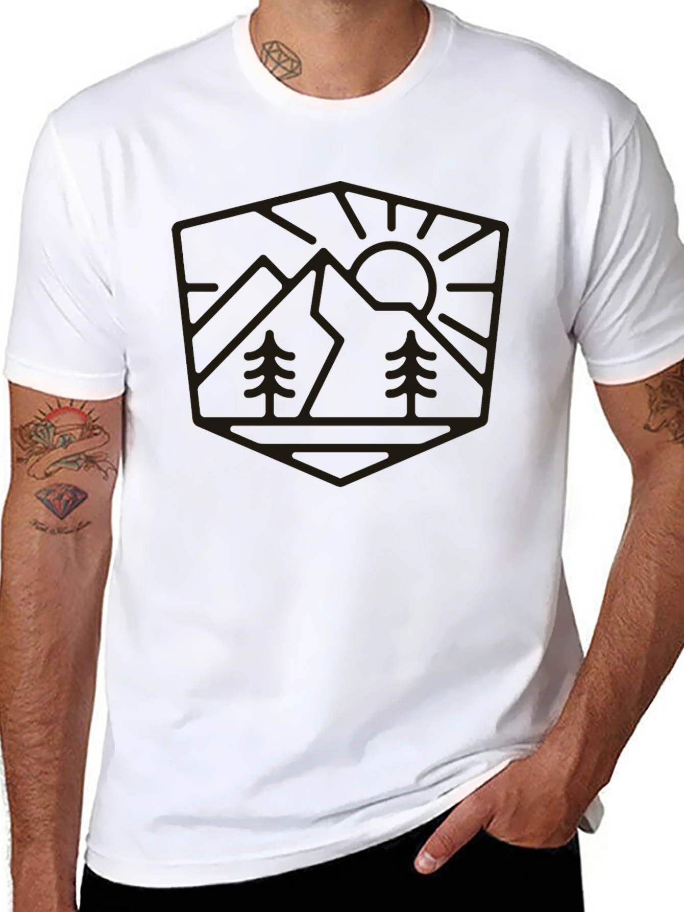 Nature Graphic T-Shirt - Adventure Awaits!