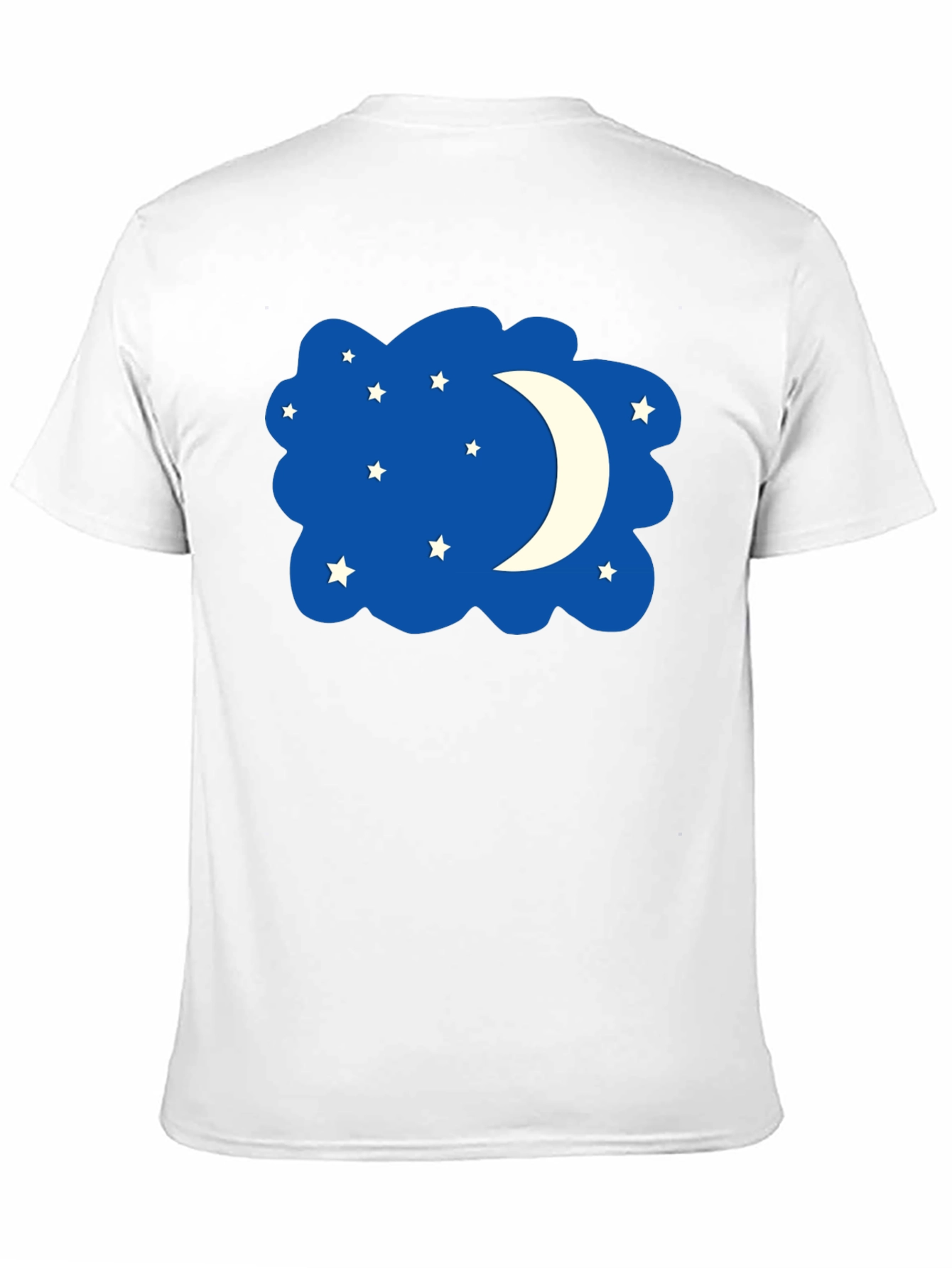 Night Sky T-Shirt - Stars and Moon Design
