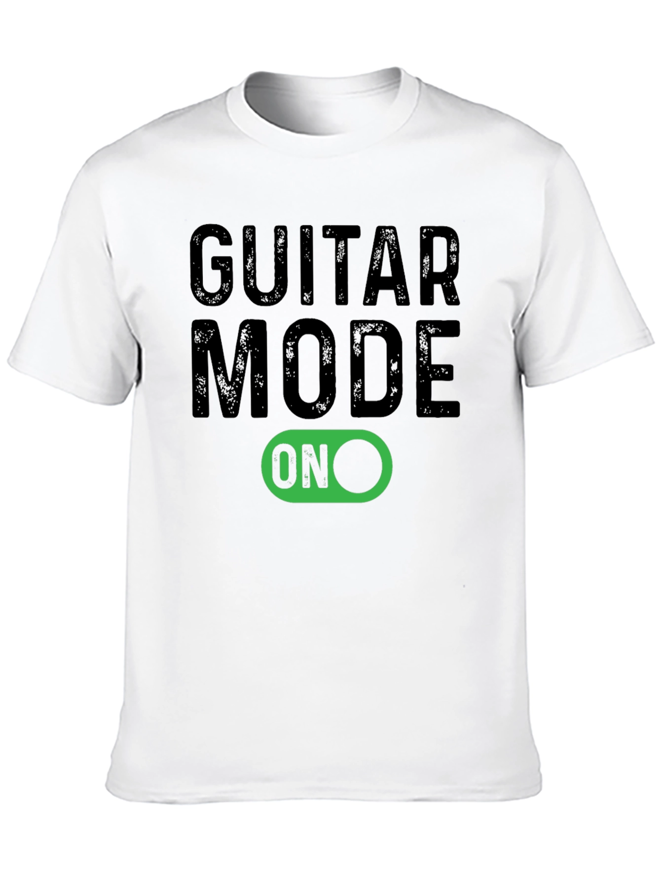 Guitar Mode ON Graphic Tee - Musician T-Shirt