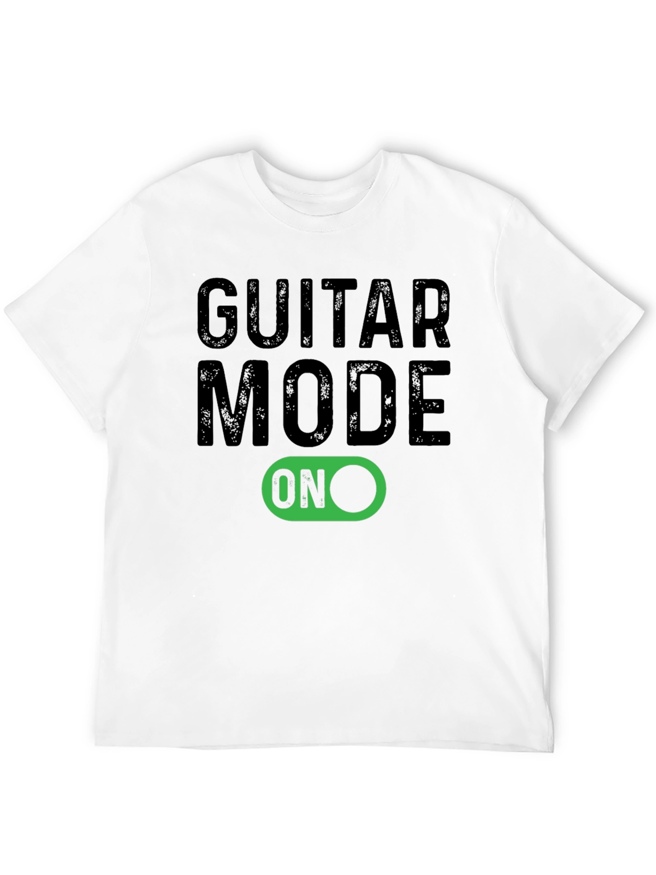 Guitar Mode ON Graphic Tee - Musician T-Shirt