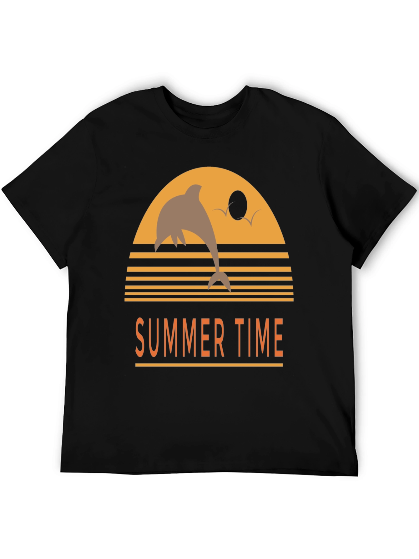 Summer Time Dolphin Graphic Tee