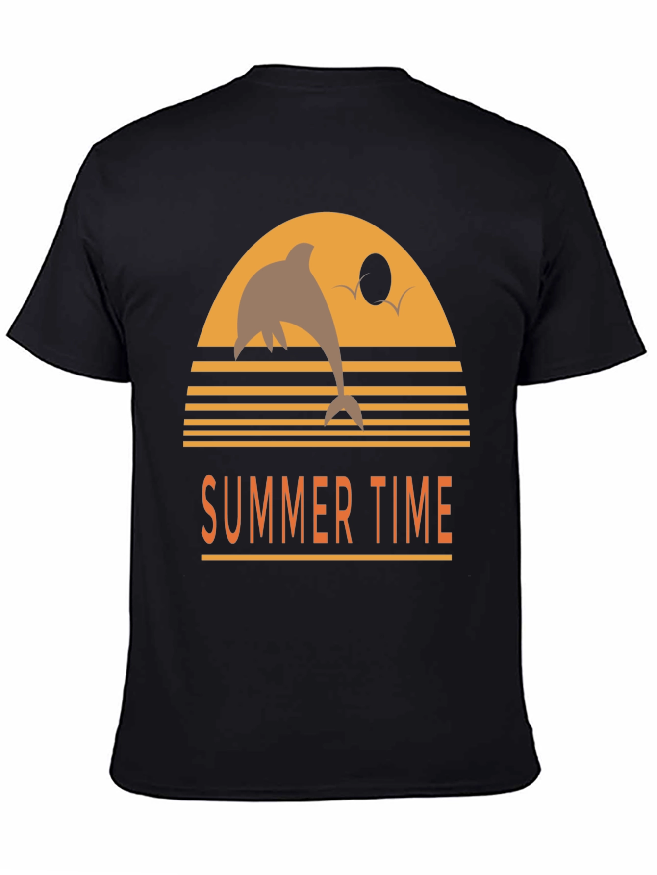 Summer Time Dolphin Graphic Tee