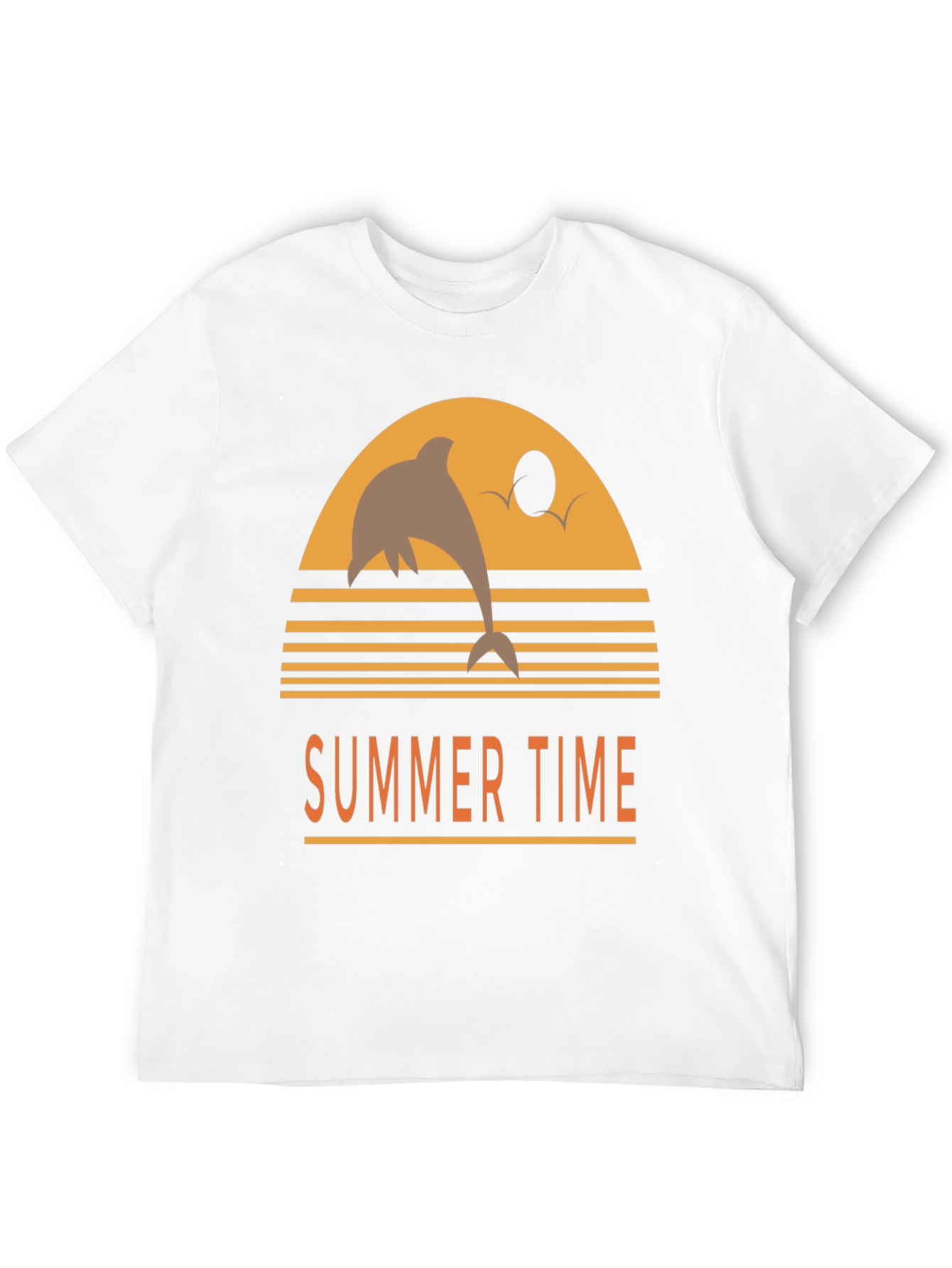 Summer Time Dolphin Graphic Tee