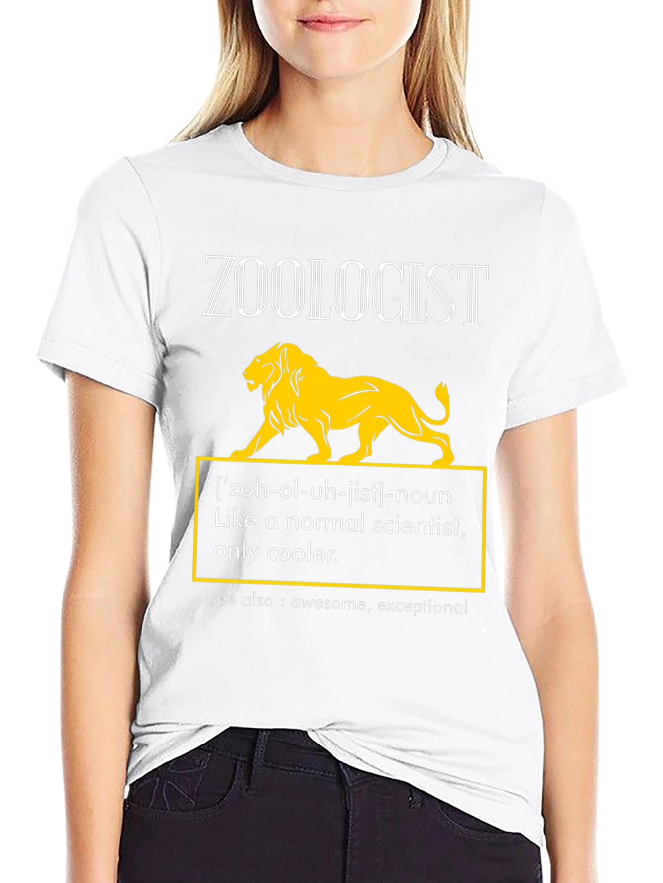 Zoologist Definition T-Shirt - Cool Science Tee
