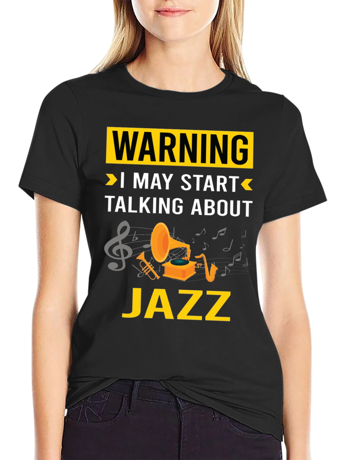 Warning: I May Start Talking About Jazz T-Shirt