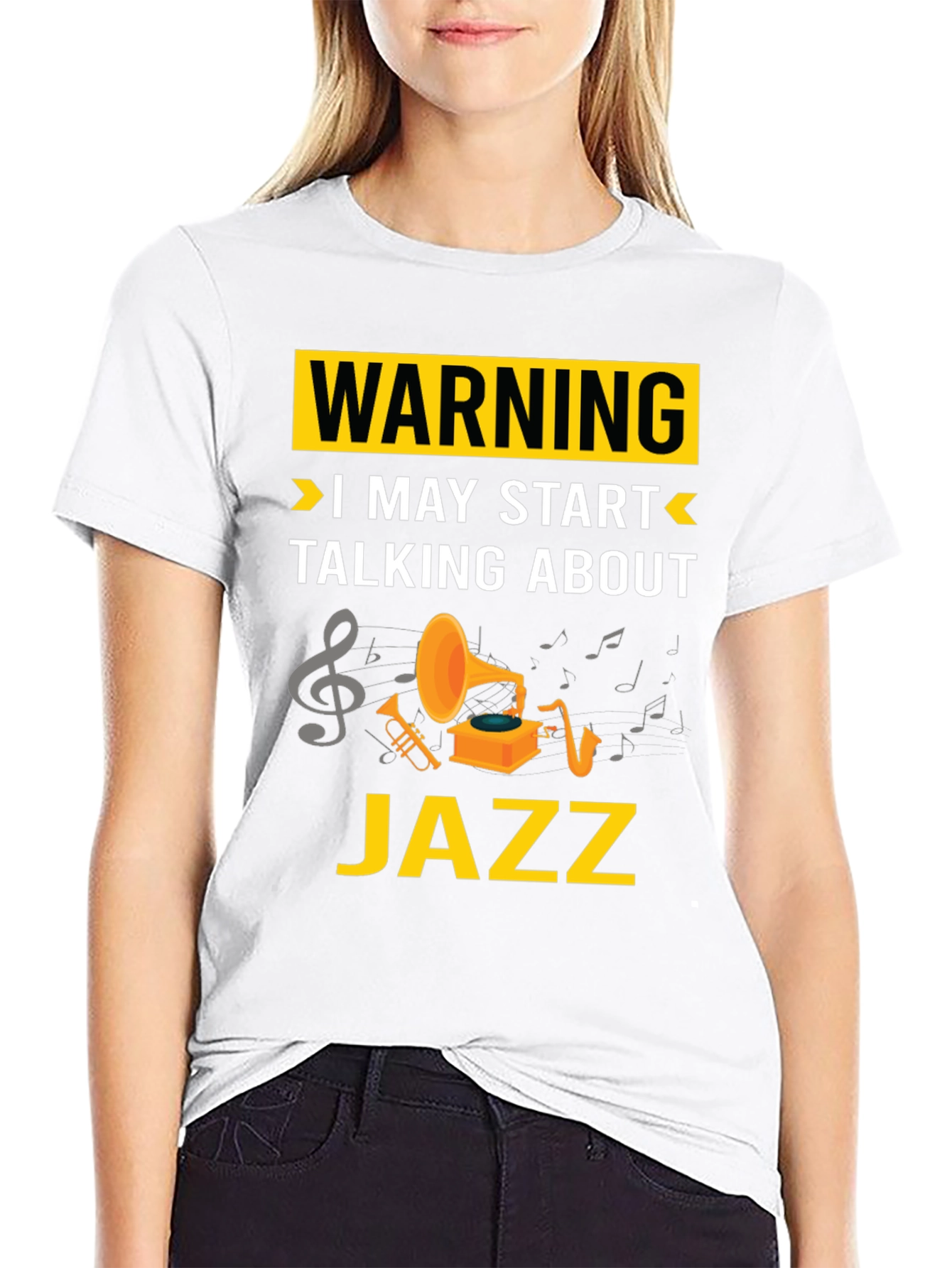 Warning: I May Start Talking About Jazz T-Shirt