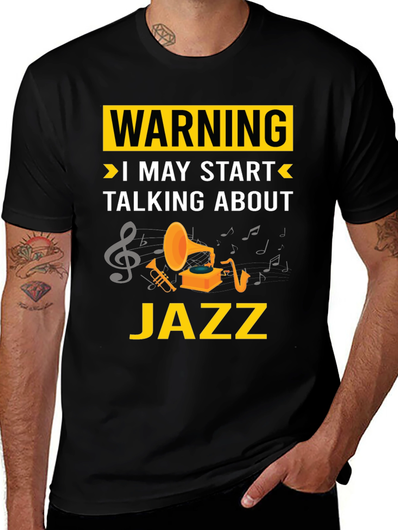 Warning: I May Start Talking About Jazz T-Shirt
