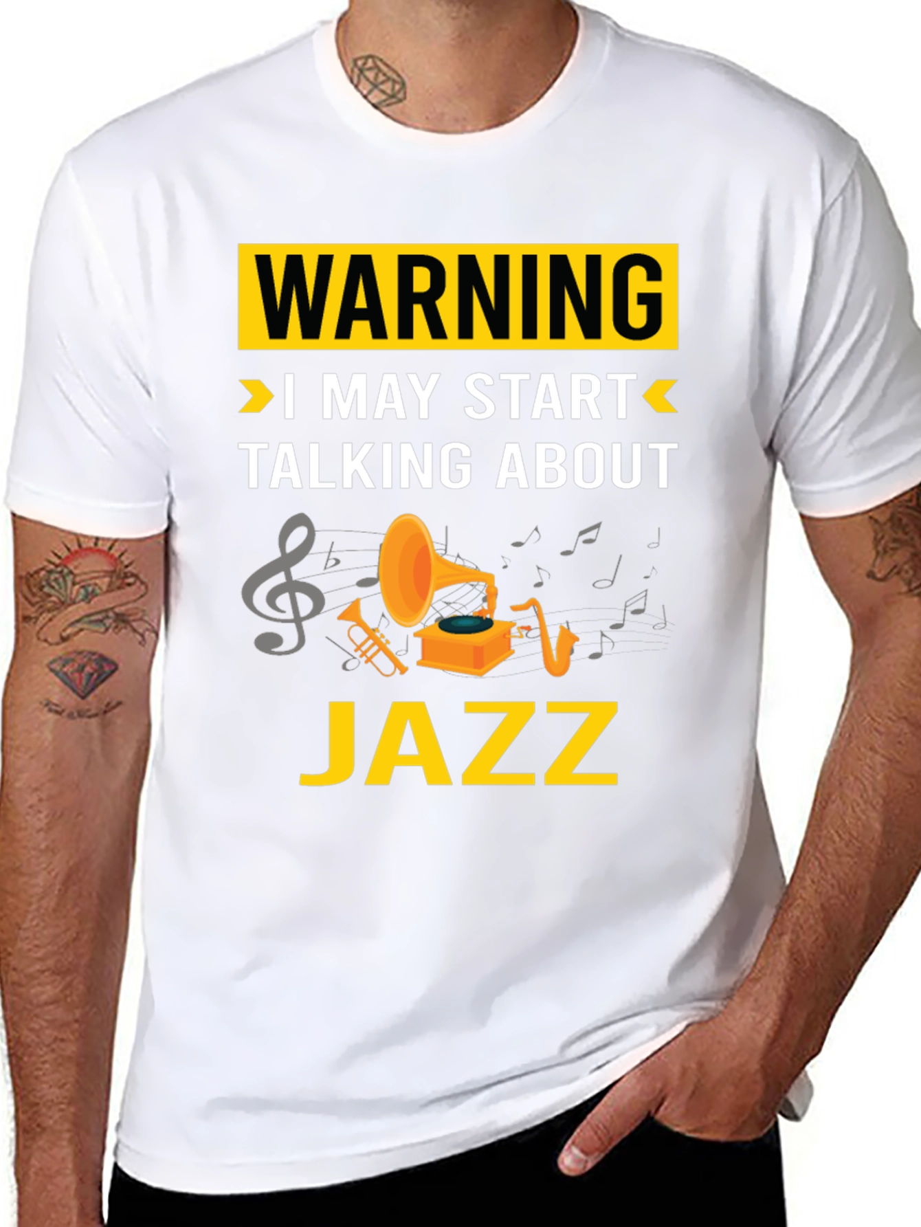 Warning: I May Start Talking About Jazz T-Shirt