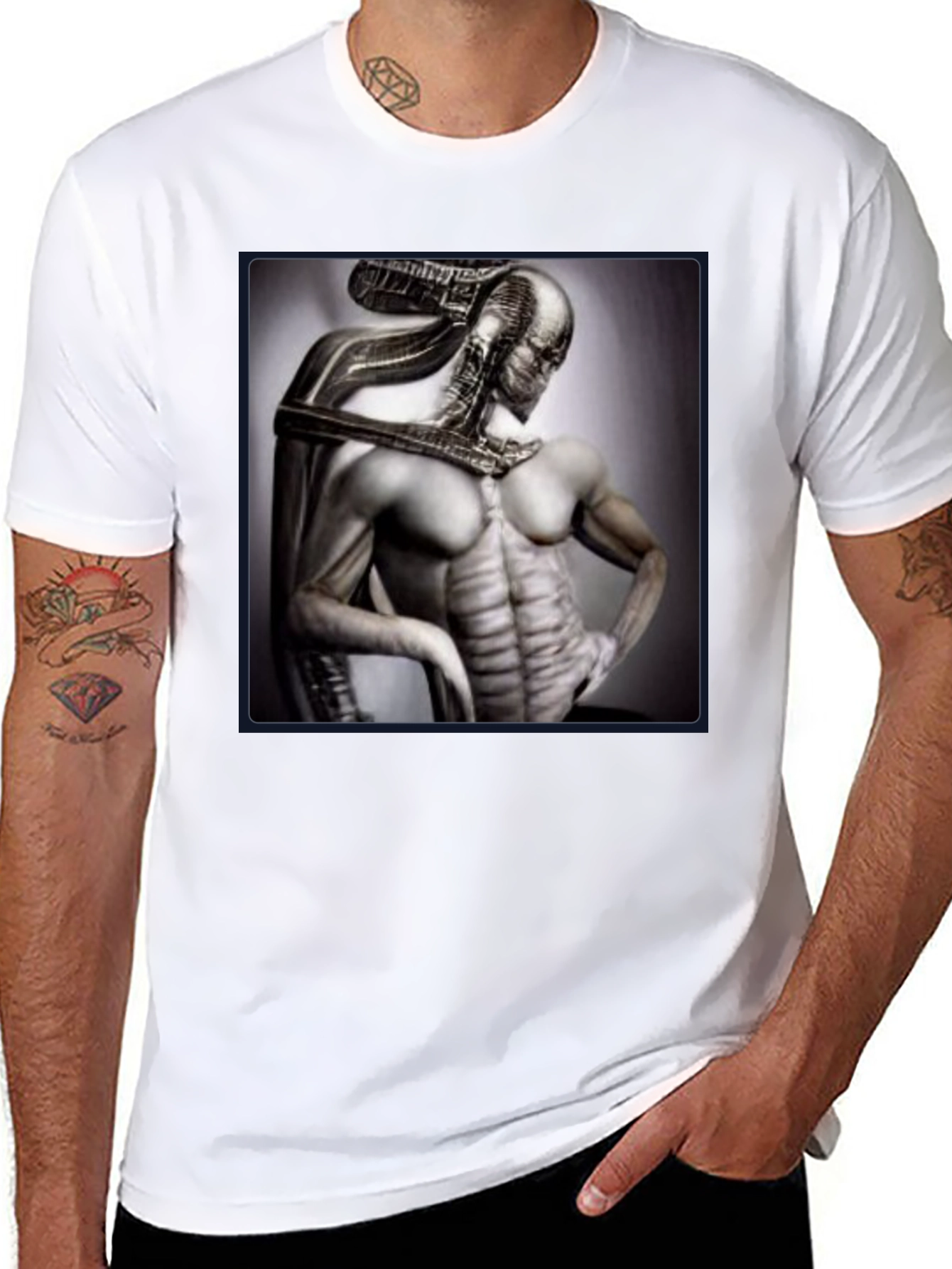 HR Giger Inspired T-Shirt