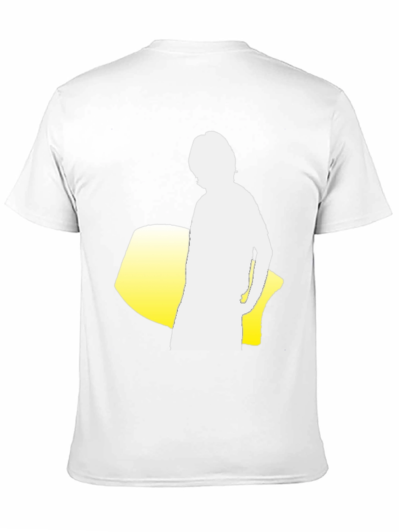 Silhouette Graphic Tee - Black Cotton Blend