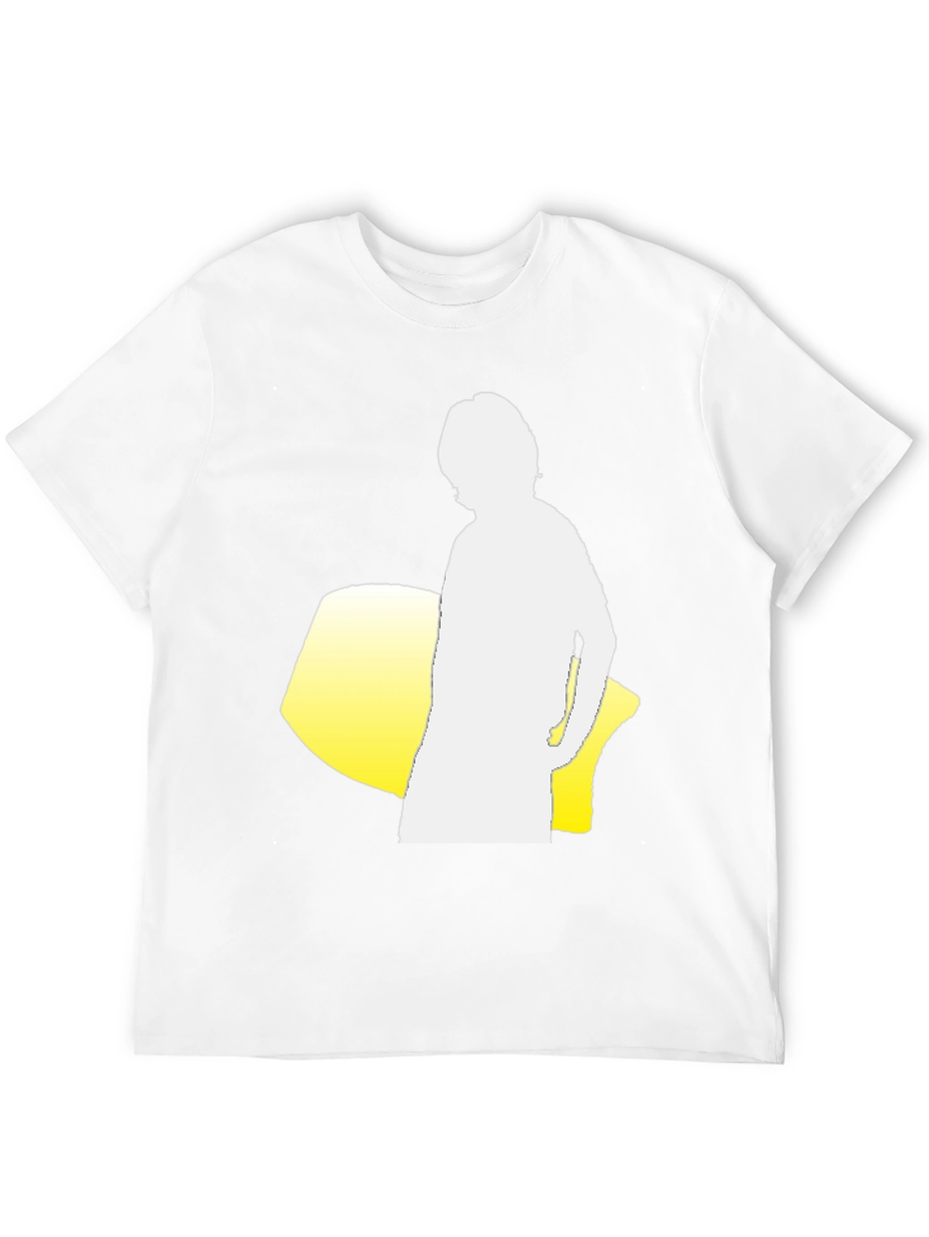 Silhouette Graphic Tee - Black Cotton Blend