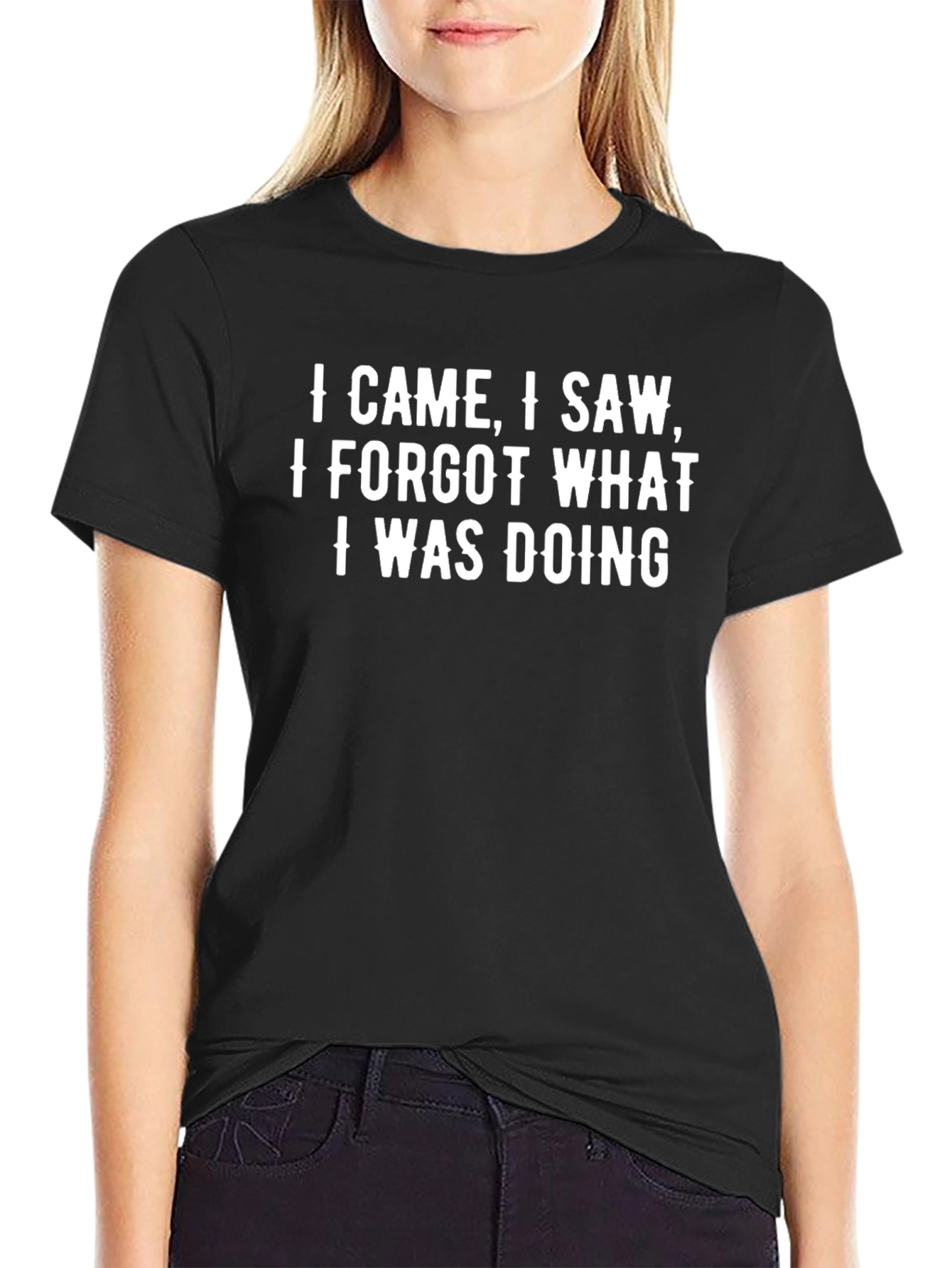 Humorous I Came I Saw Graphic Tee