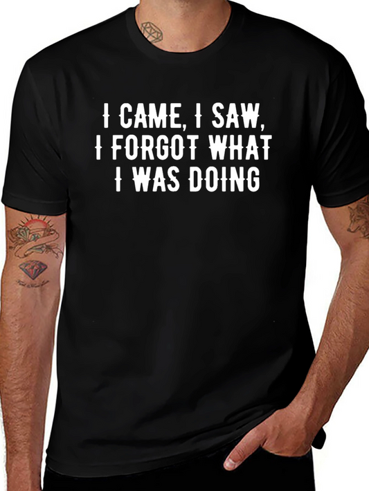 Humorous I Came I Saw Graphic Tee