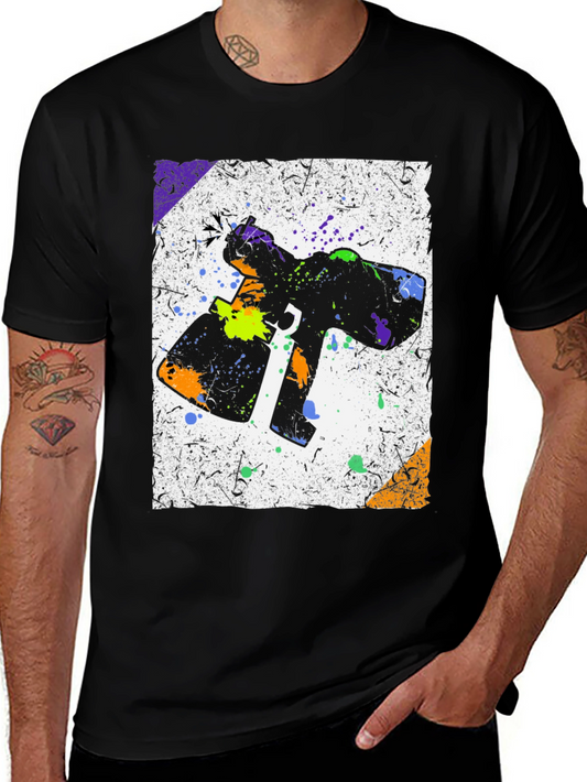 Spray Paint Gun Graphic Tee