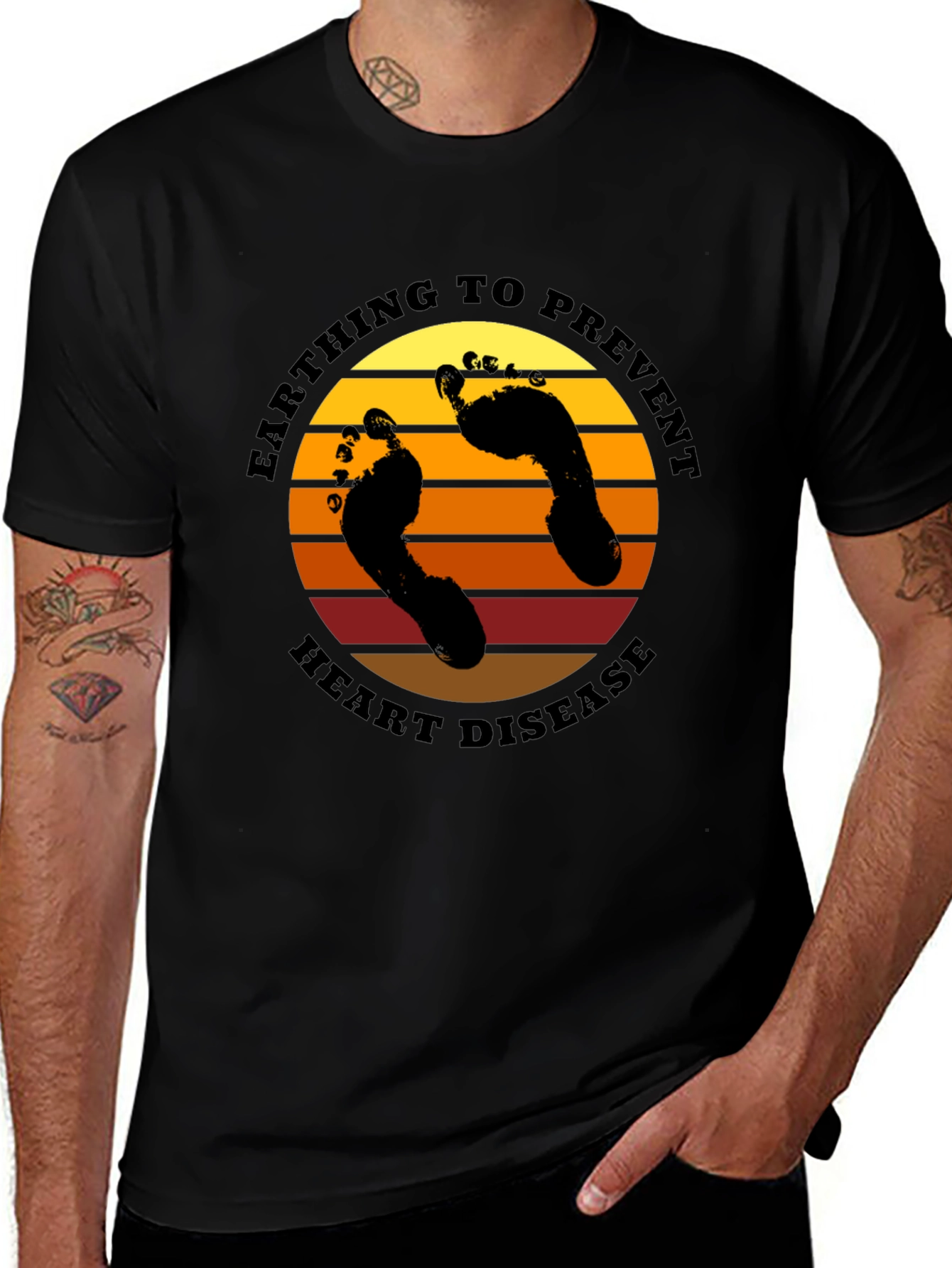 Earthing Heart Health Tee