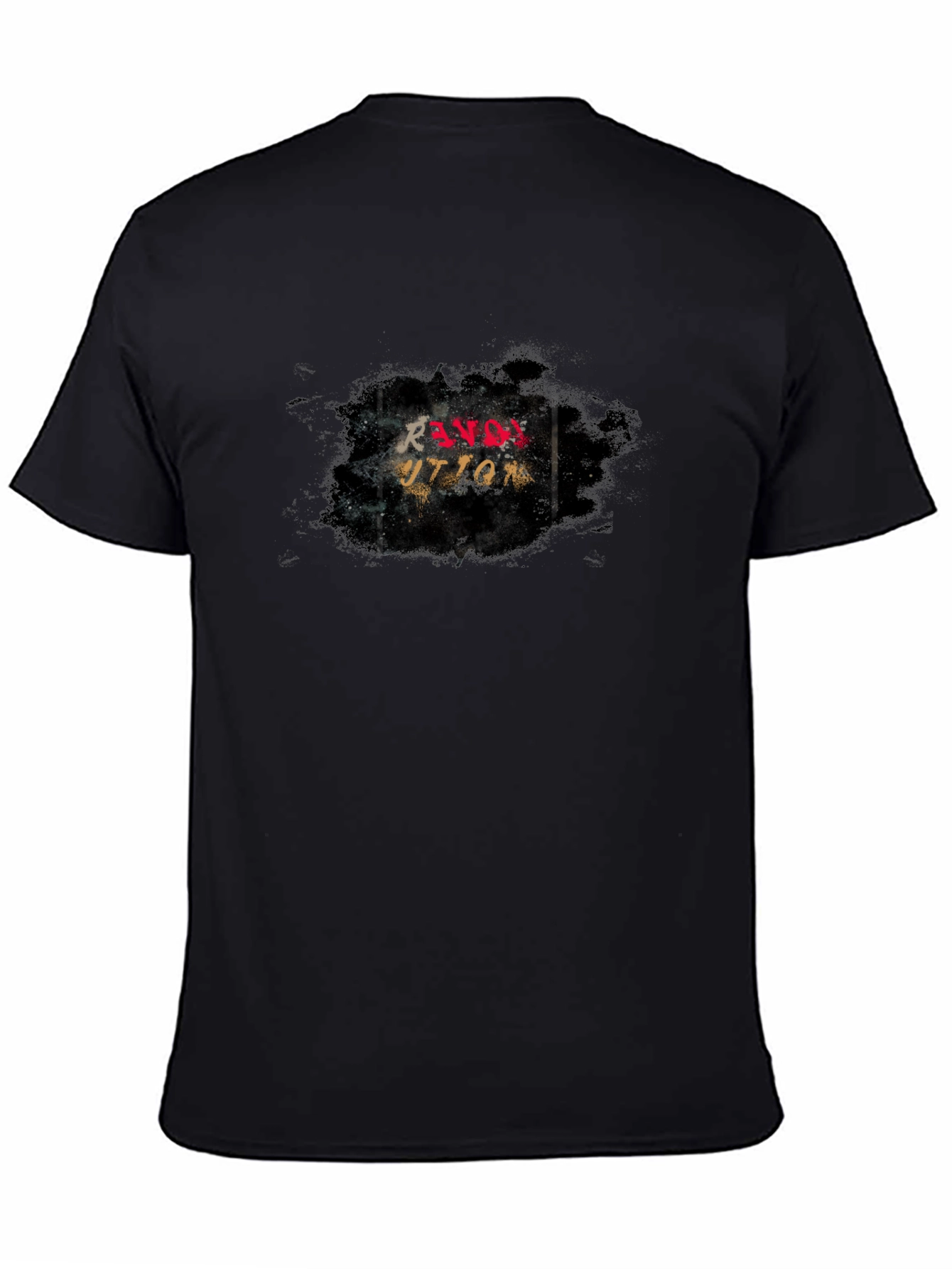 Ravos Uttam Graphic Black T-Shirt