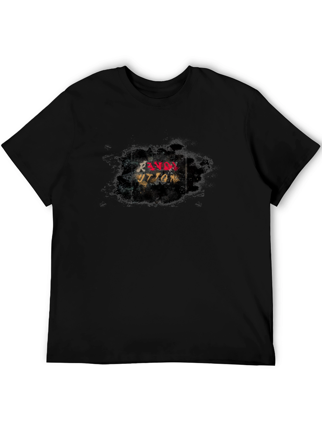 Ravos Uttam Graphic Black T-Shirt