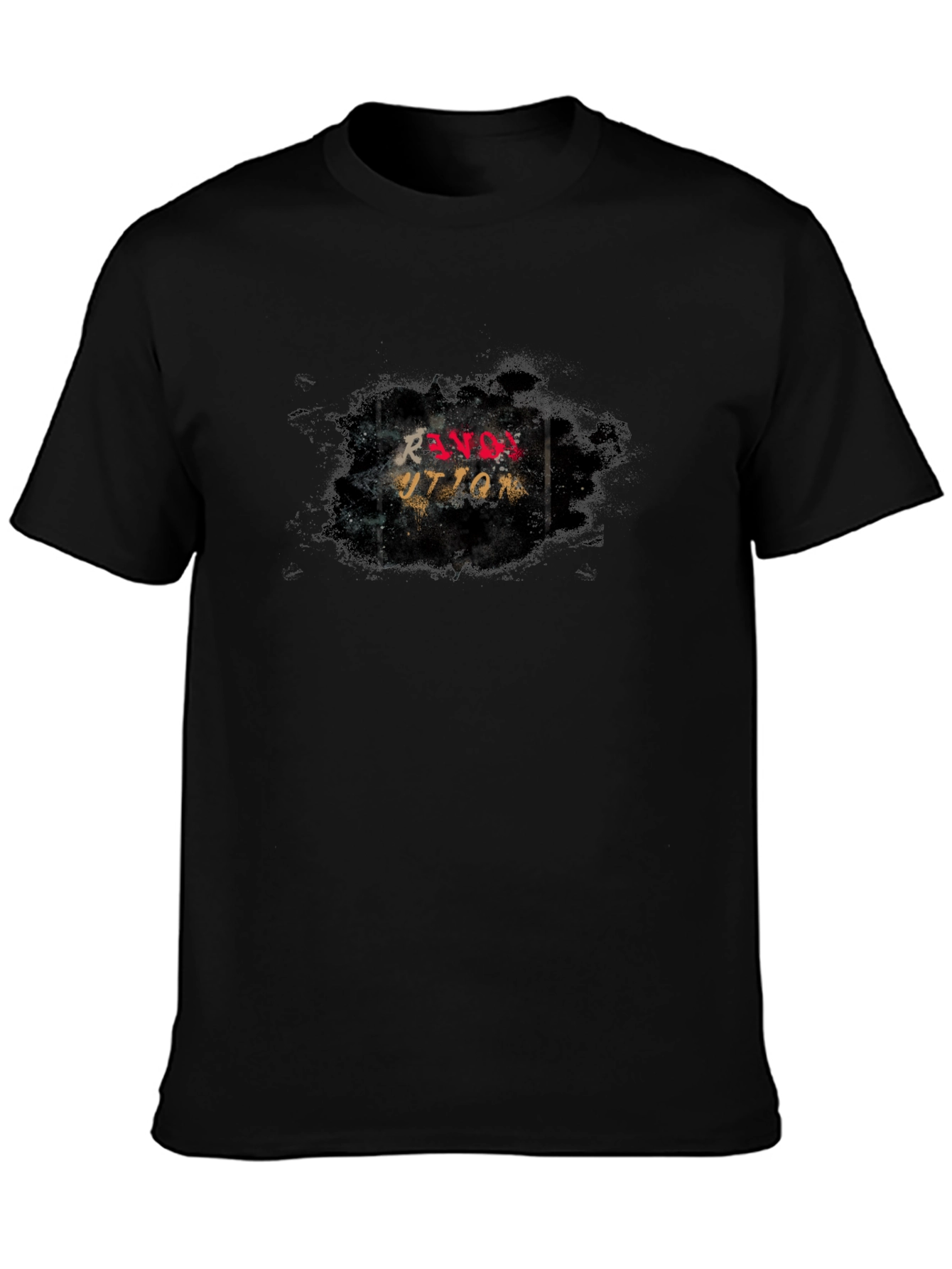 Ravos Uttam Graphic Black T-Shirt
