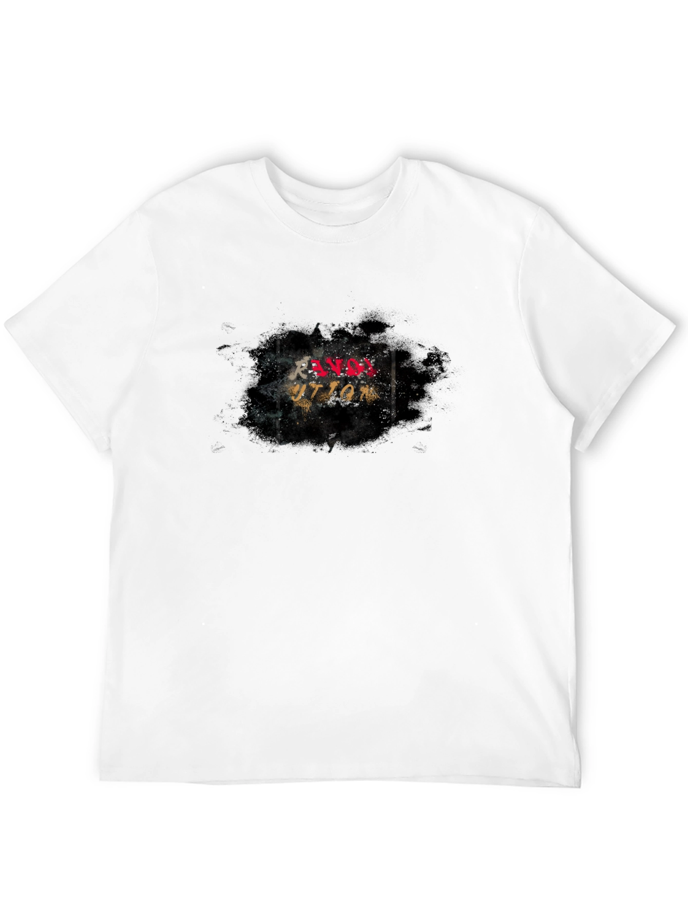 Ravos Uttam Graphic Black T-Shirt