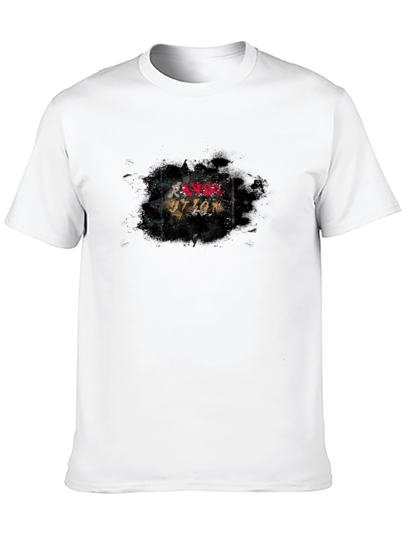 Ravos Uttam Graphic Black T-Shirt