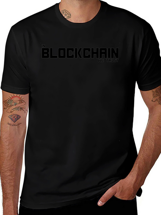 In Blockchain We Trust T-Shirt