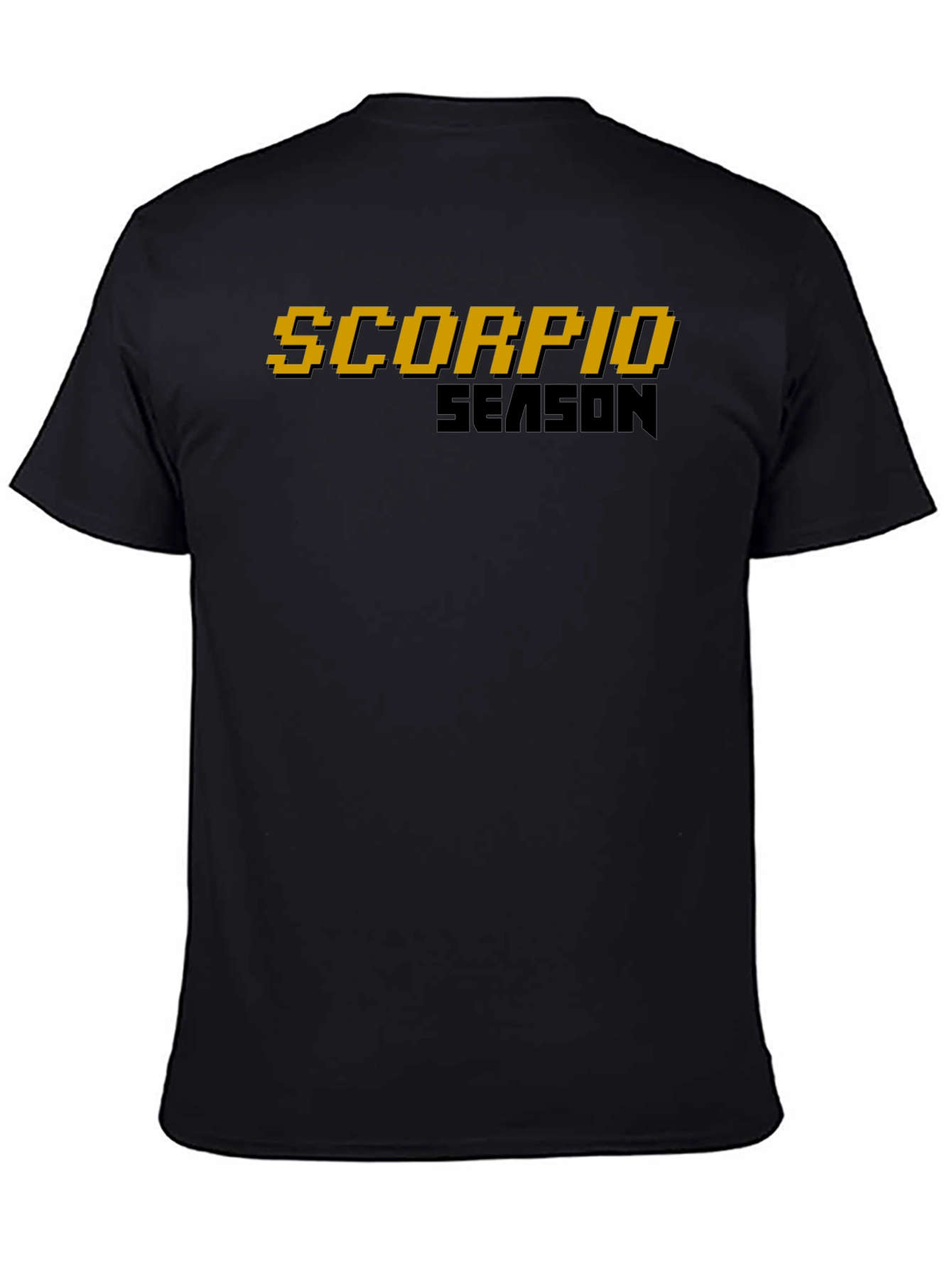 Scorpio Season Graphic T-Shirt - Black