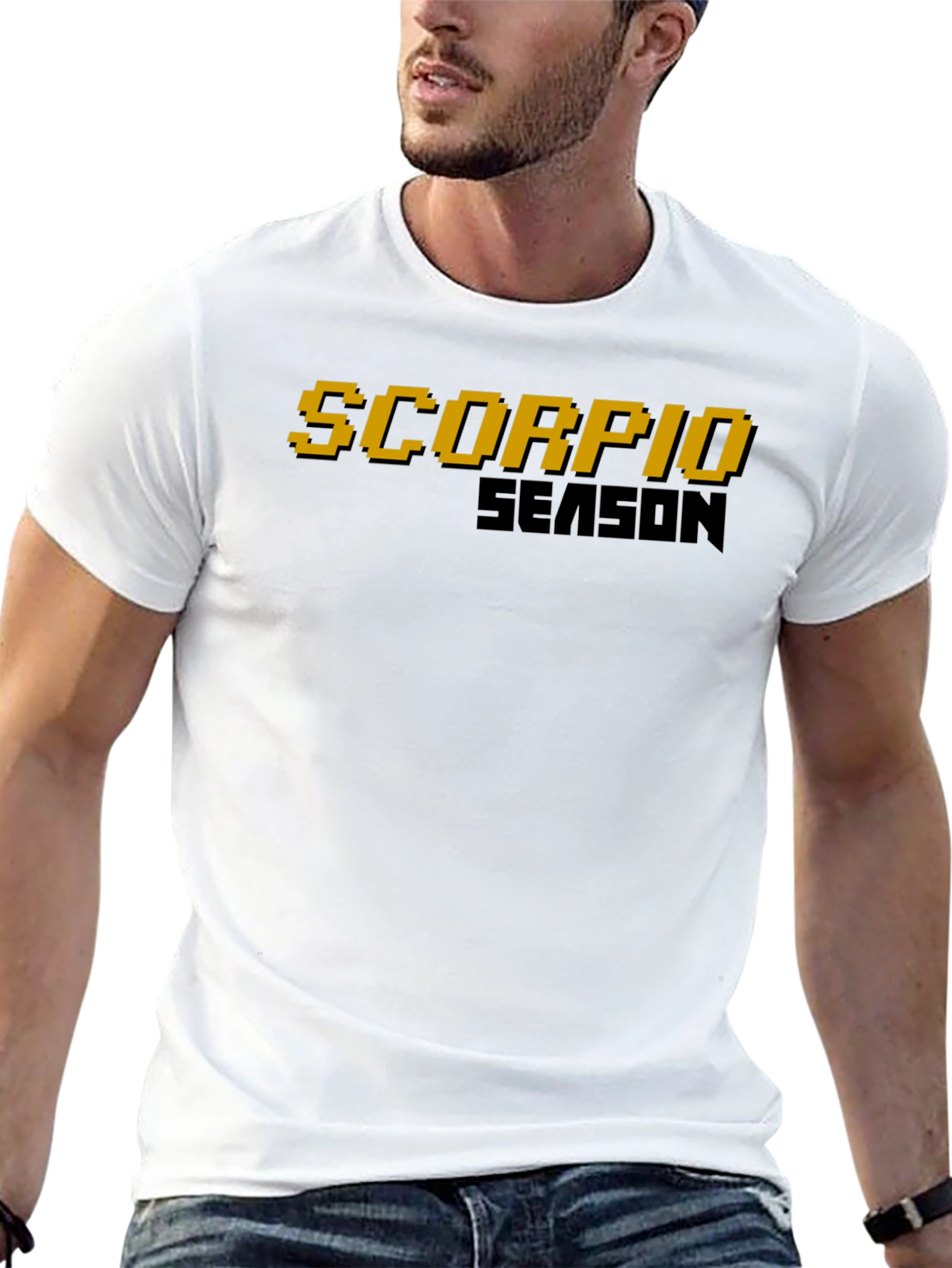 Scorpio Season Graphic T-Shirt - Black