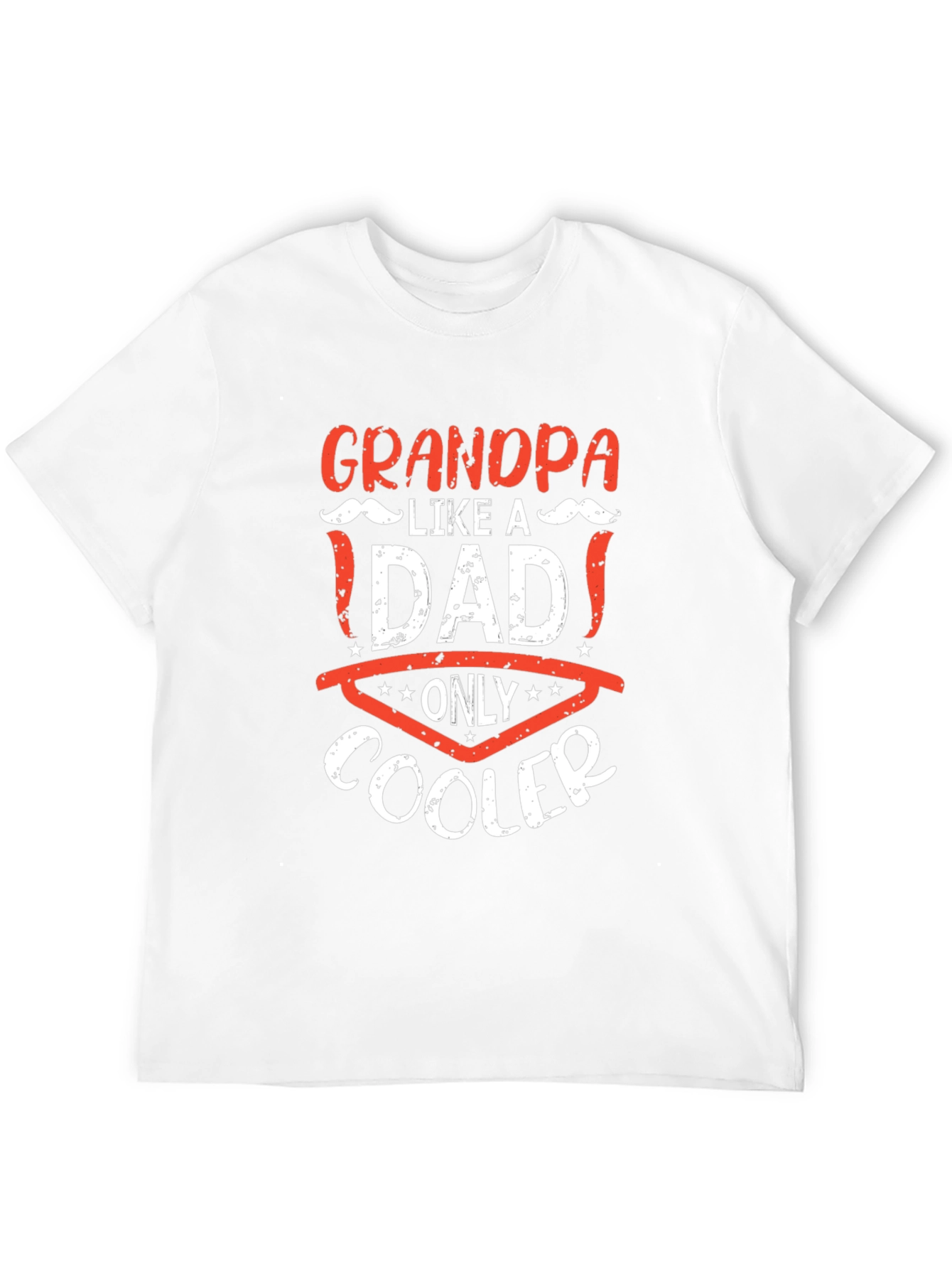 Grandpa Like A Dad Only Cooler T-Shirt