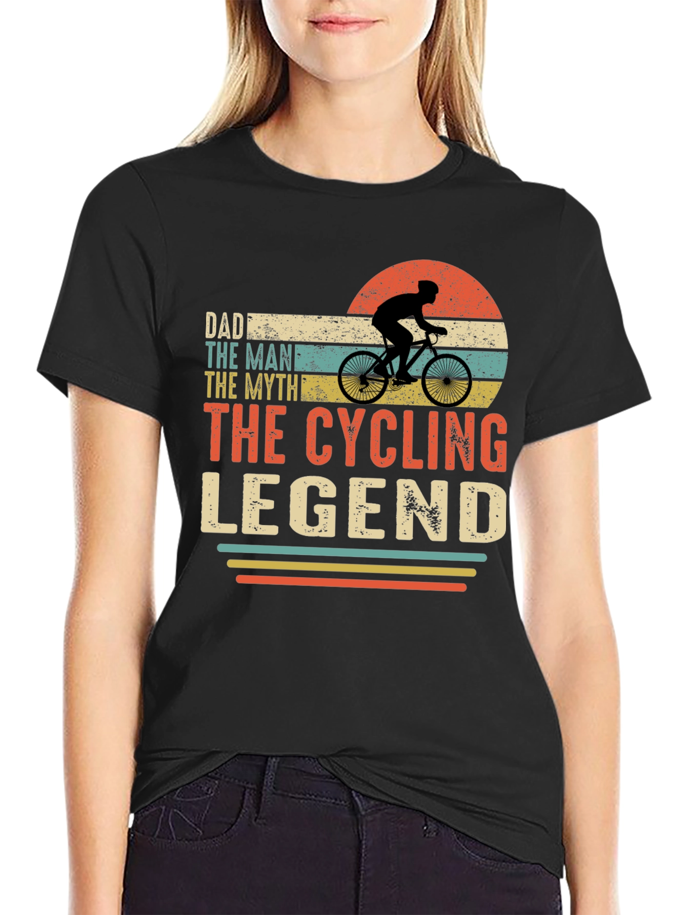 Dad The Cycling Legend T-Shirt