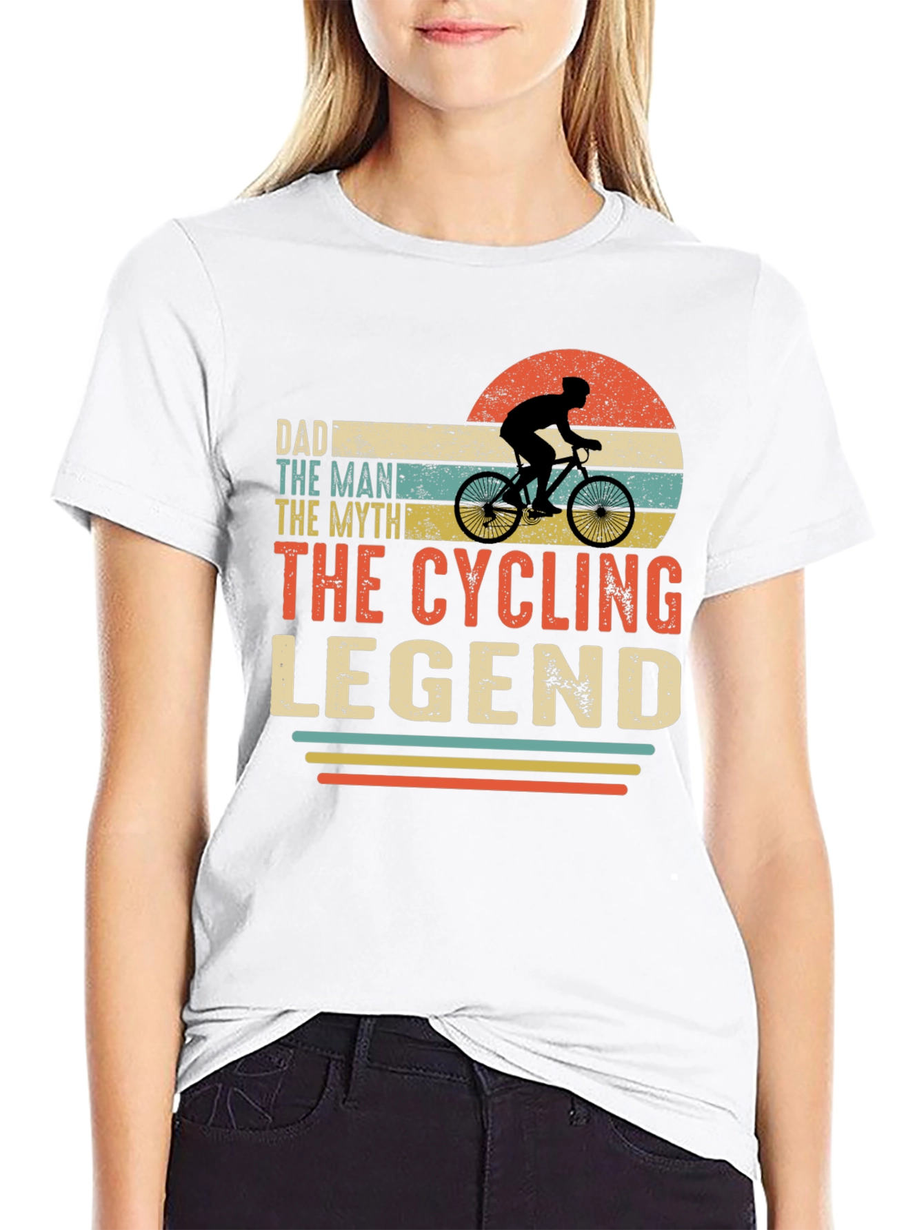 Dad The Cycling Legend T-Shirt