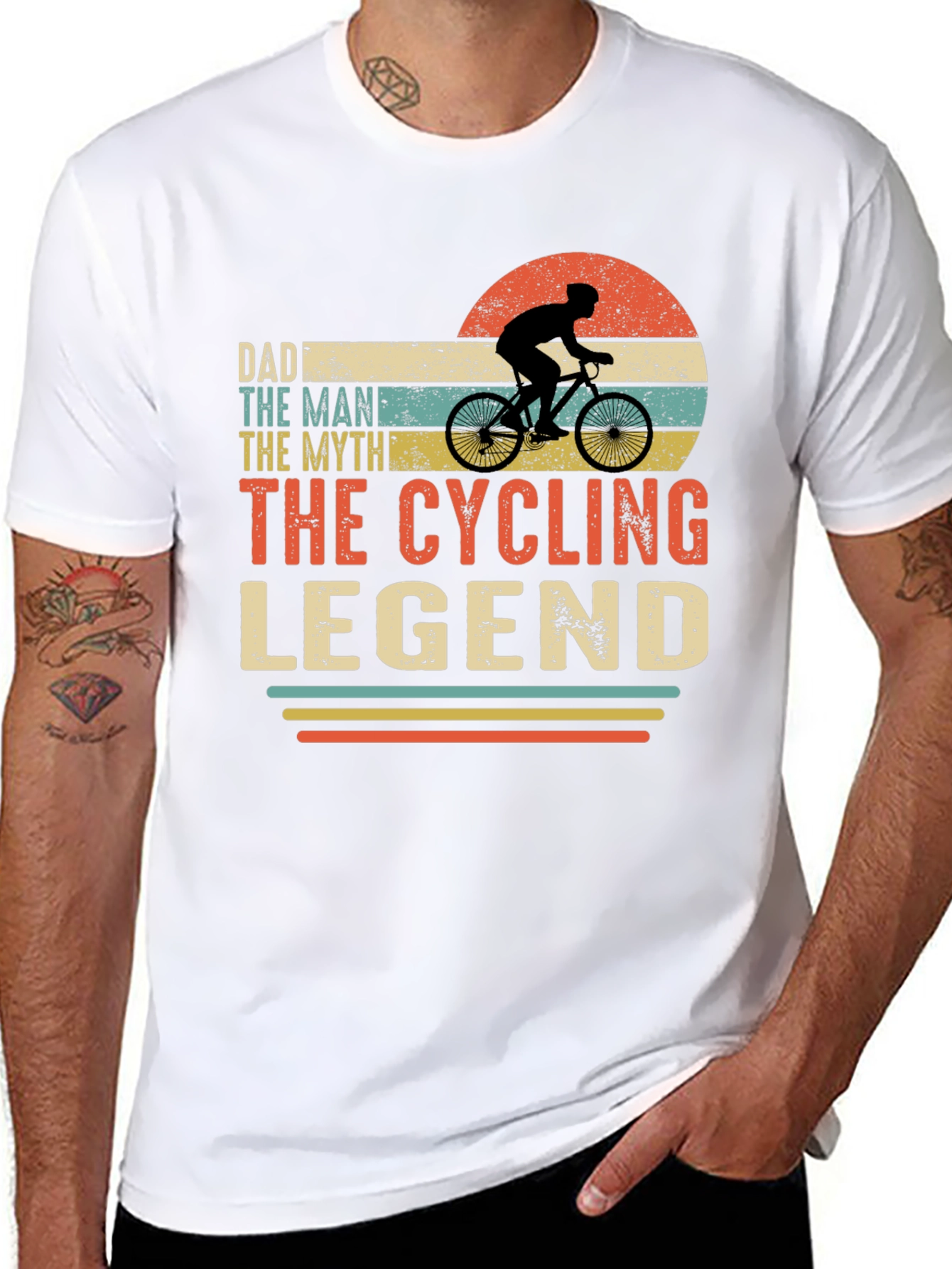 Dad The Cycling Legend T-Shirt