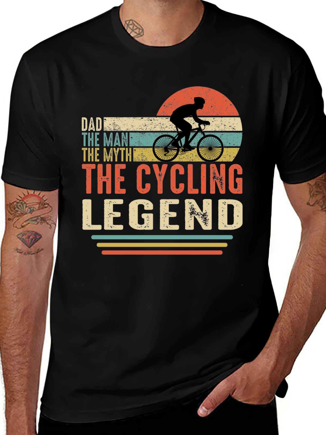 Dad The Cycling Legend T-Shirt
