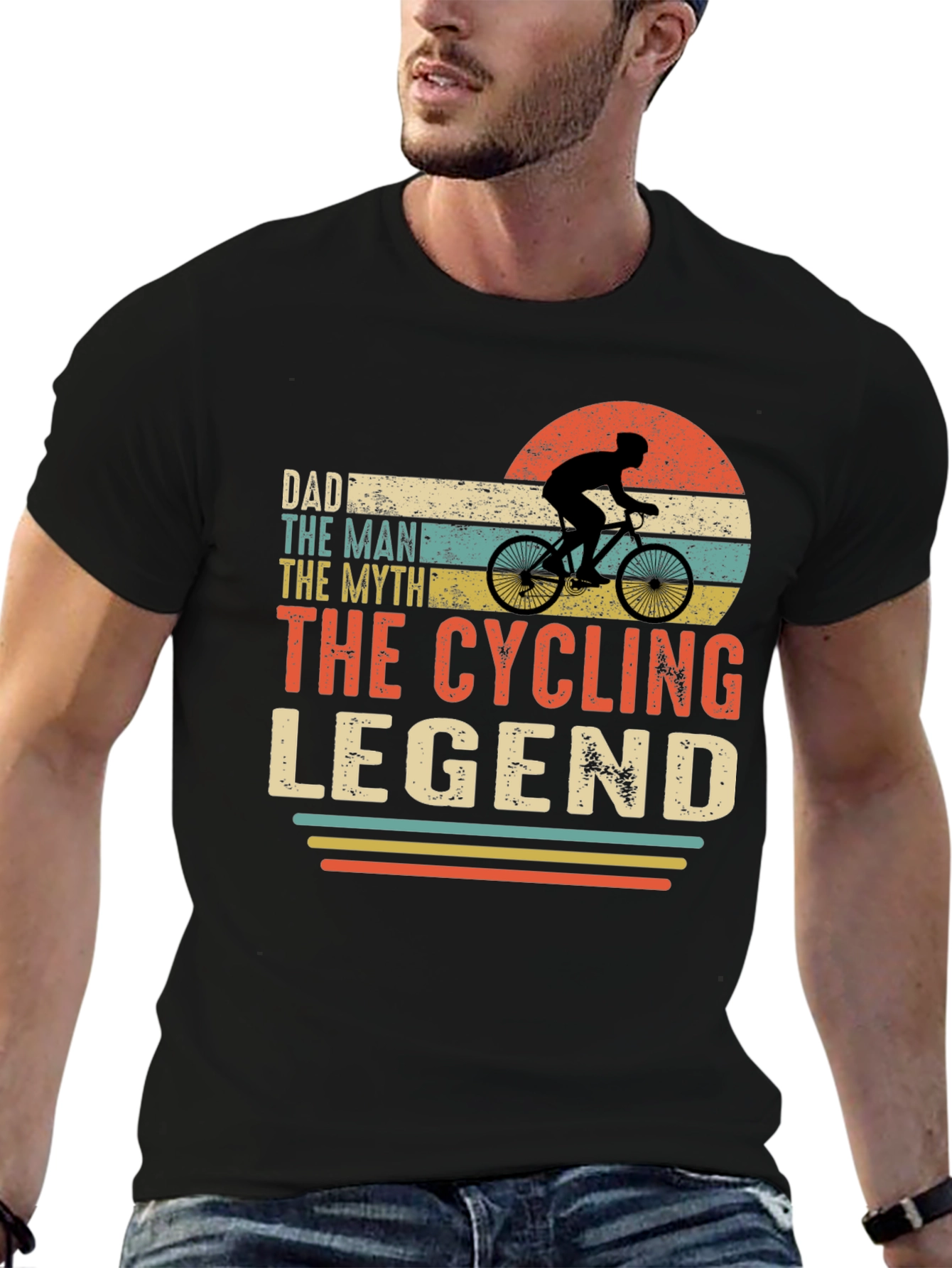 Dad The Cycling Legend T-Shirt