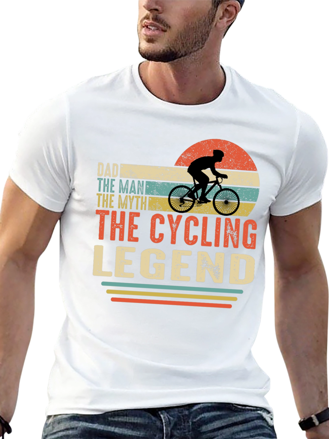 Dad The Cycling Legend T-Shirt