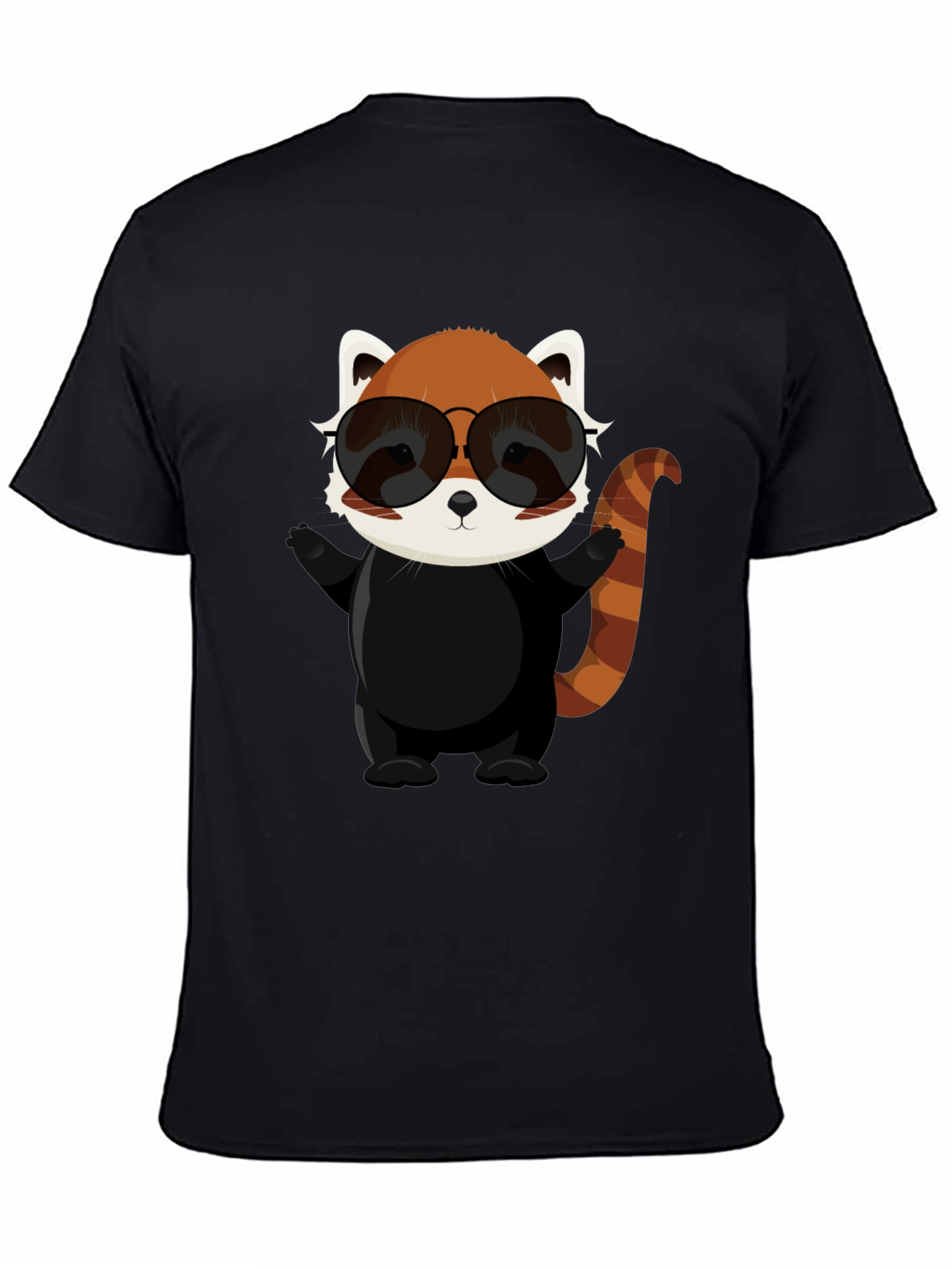 Cool Red Panda Graphic Tee