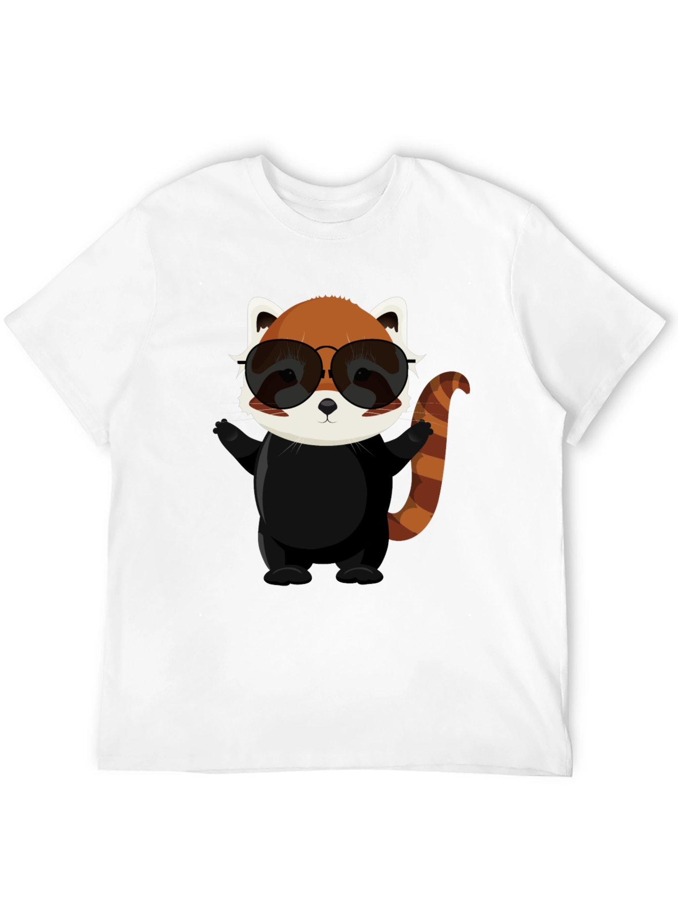 Cool Red Panda Graphic Tee