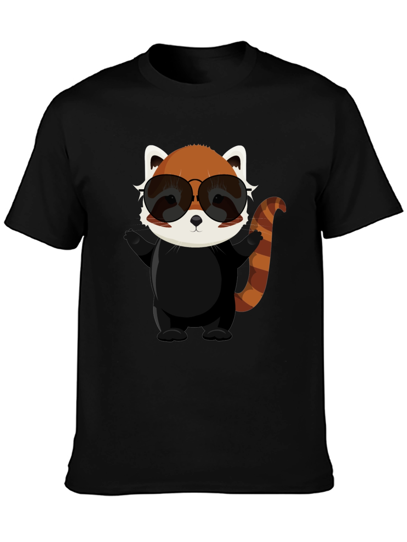 Cool Red Panda Graphic Tee