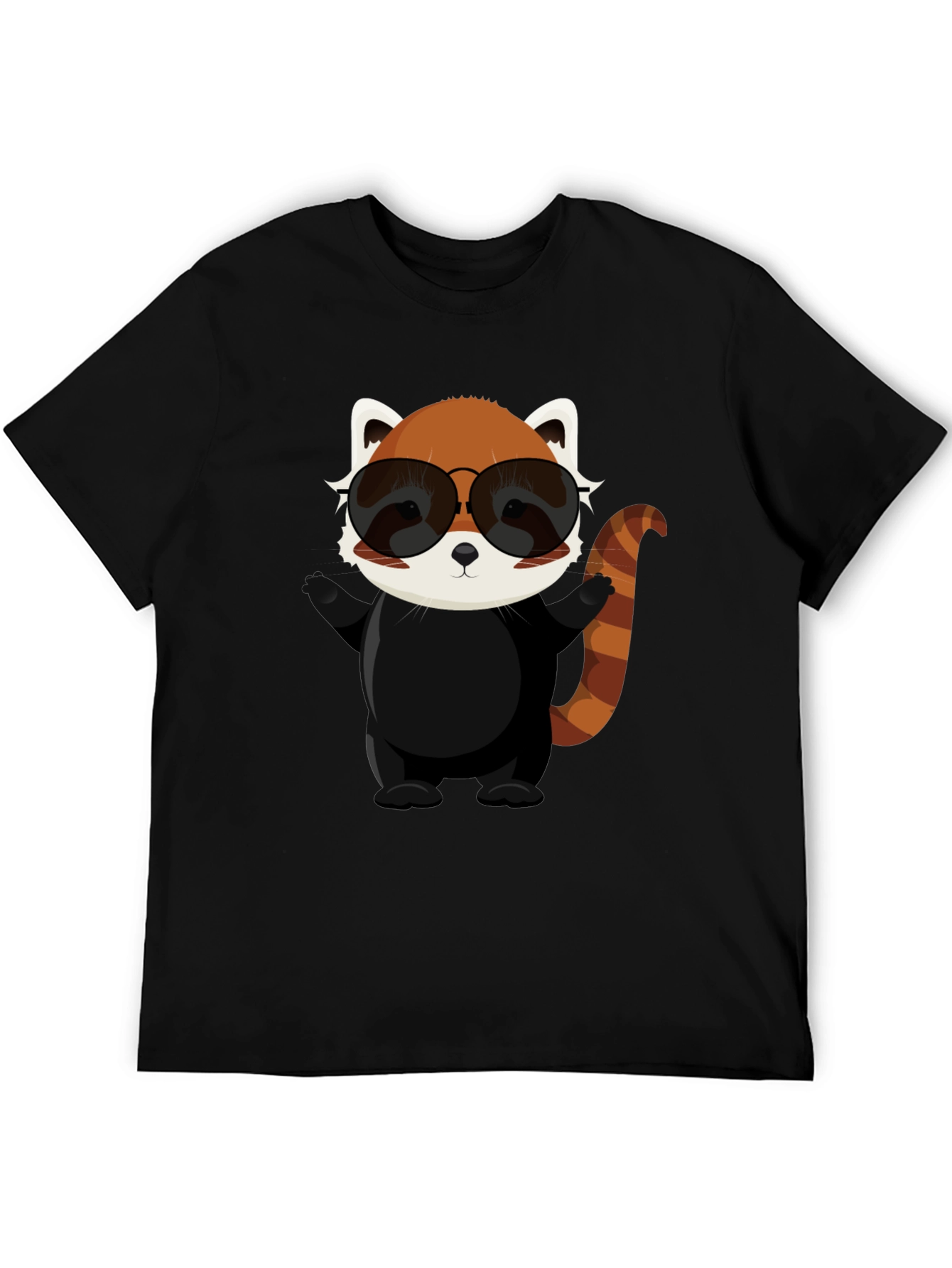 Cool Red Panda Graphic Tee